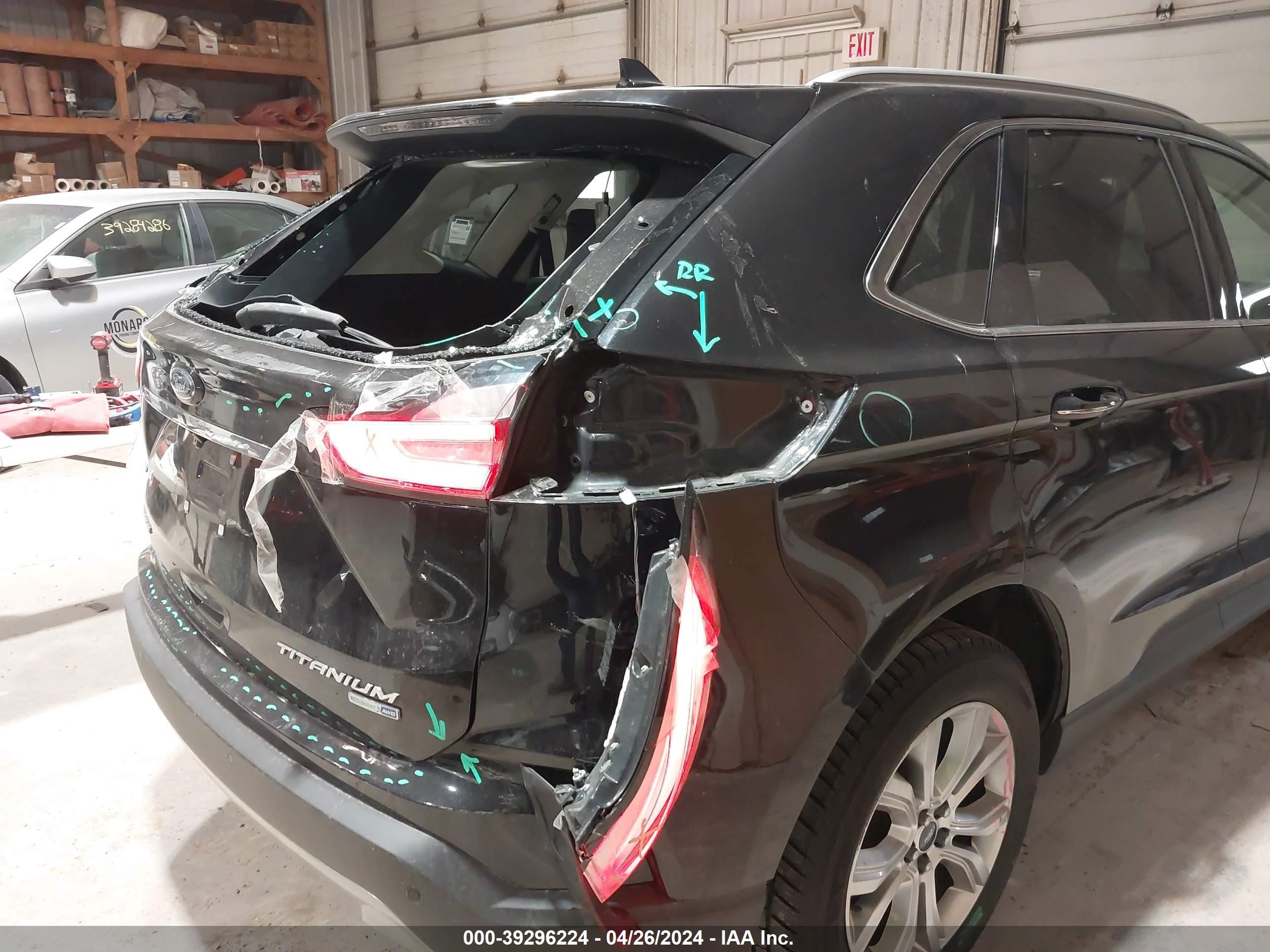 2019 Ford Edge Titanium vin: 2FMPK4K97KBB22721