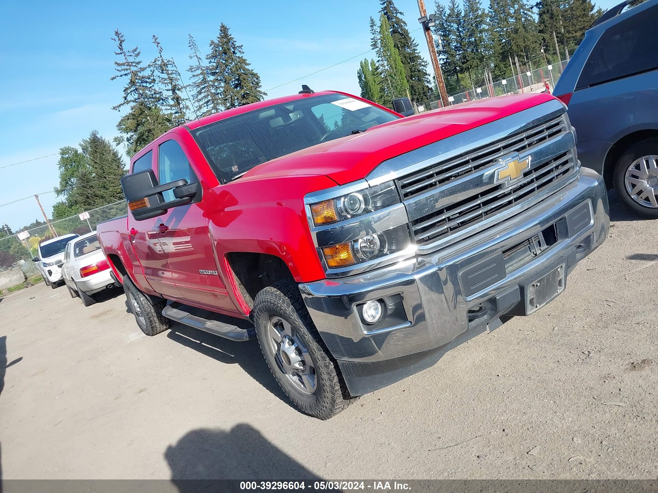 2017 Chevrolet Silverado 2500Hd Lt vin: 1GC1KVEG4HF125335