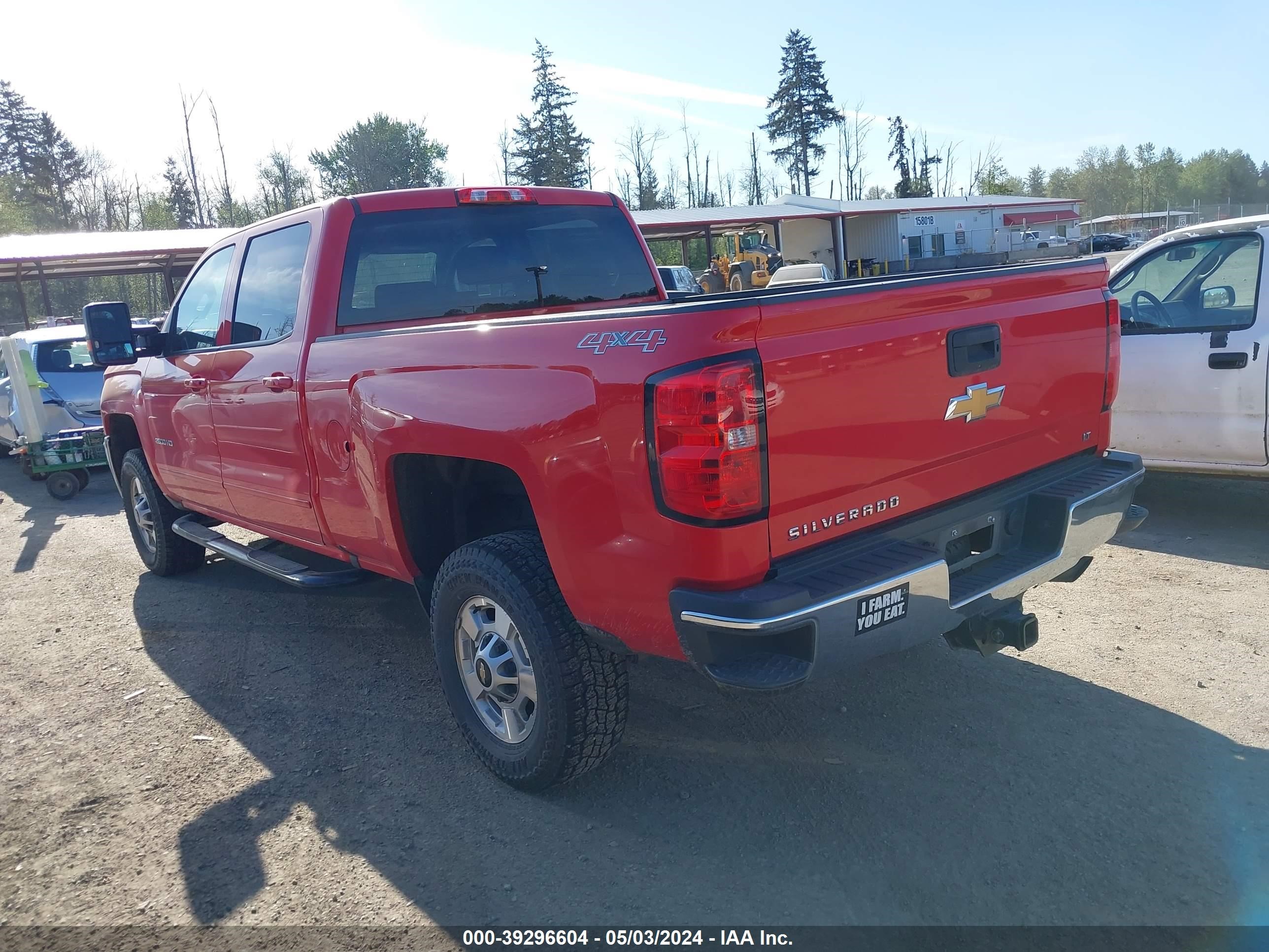 2017 Chevrolet Silverado 2500Hd Lt vin: 1GC1KVEG4HF125335