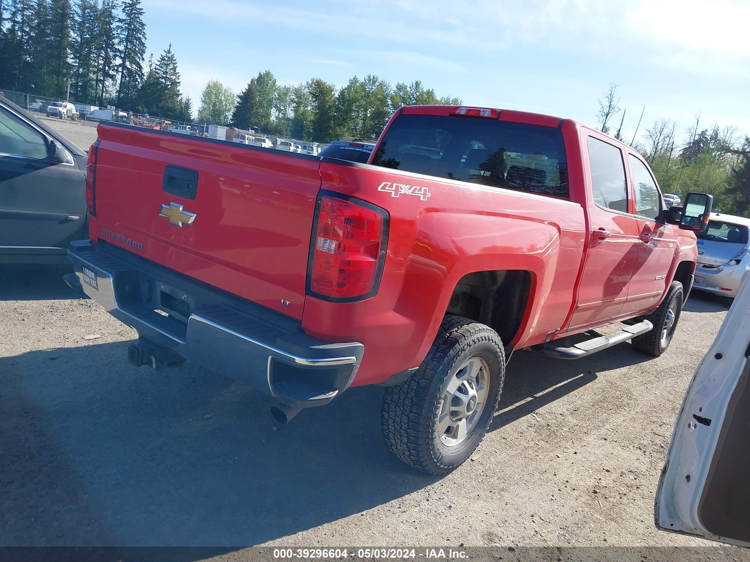 2017 Chevrolet Silverado 2500Hd Lt vin: 1GC1KVEG4HF125335