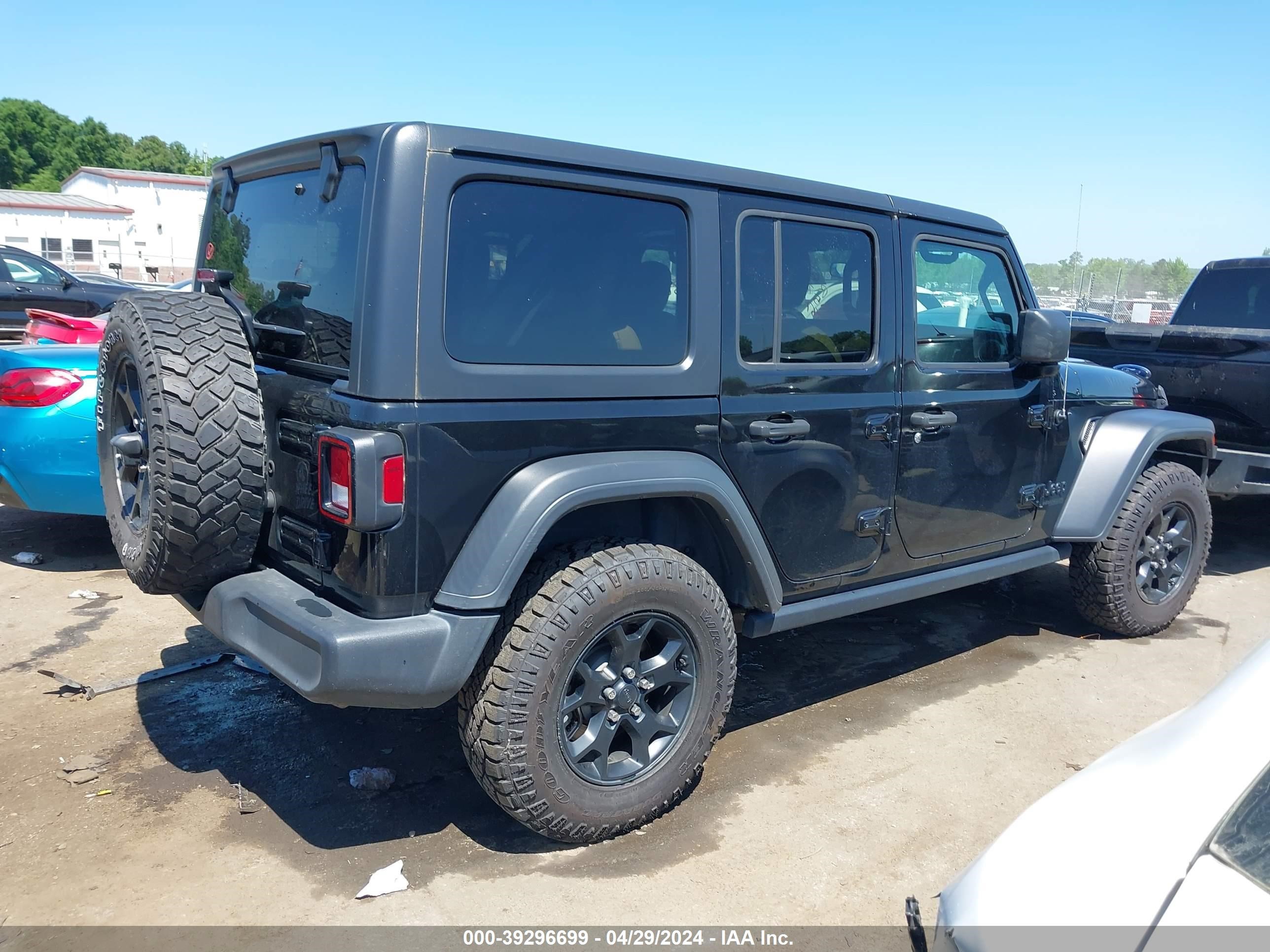 2020 Jeep Wrangler Unlimited Willys 4X4 vin: 1C4HJXDG2LW186710