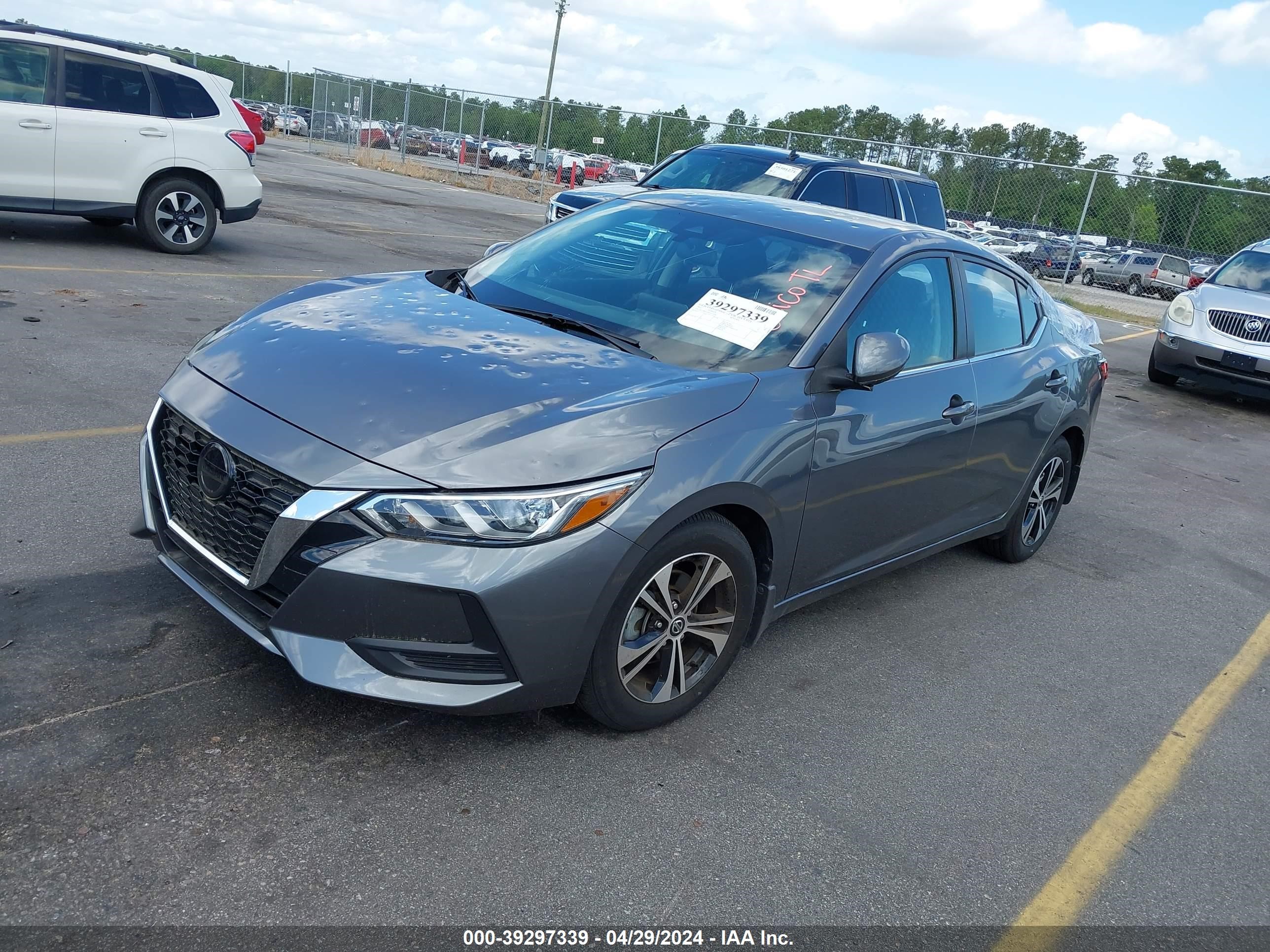 2021 Nissan Sentra Sv vin: 3N1AB8CV3MY233504