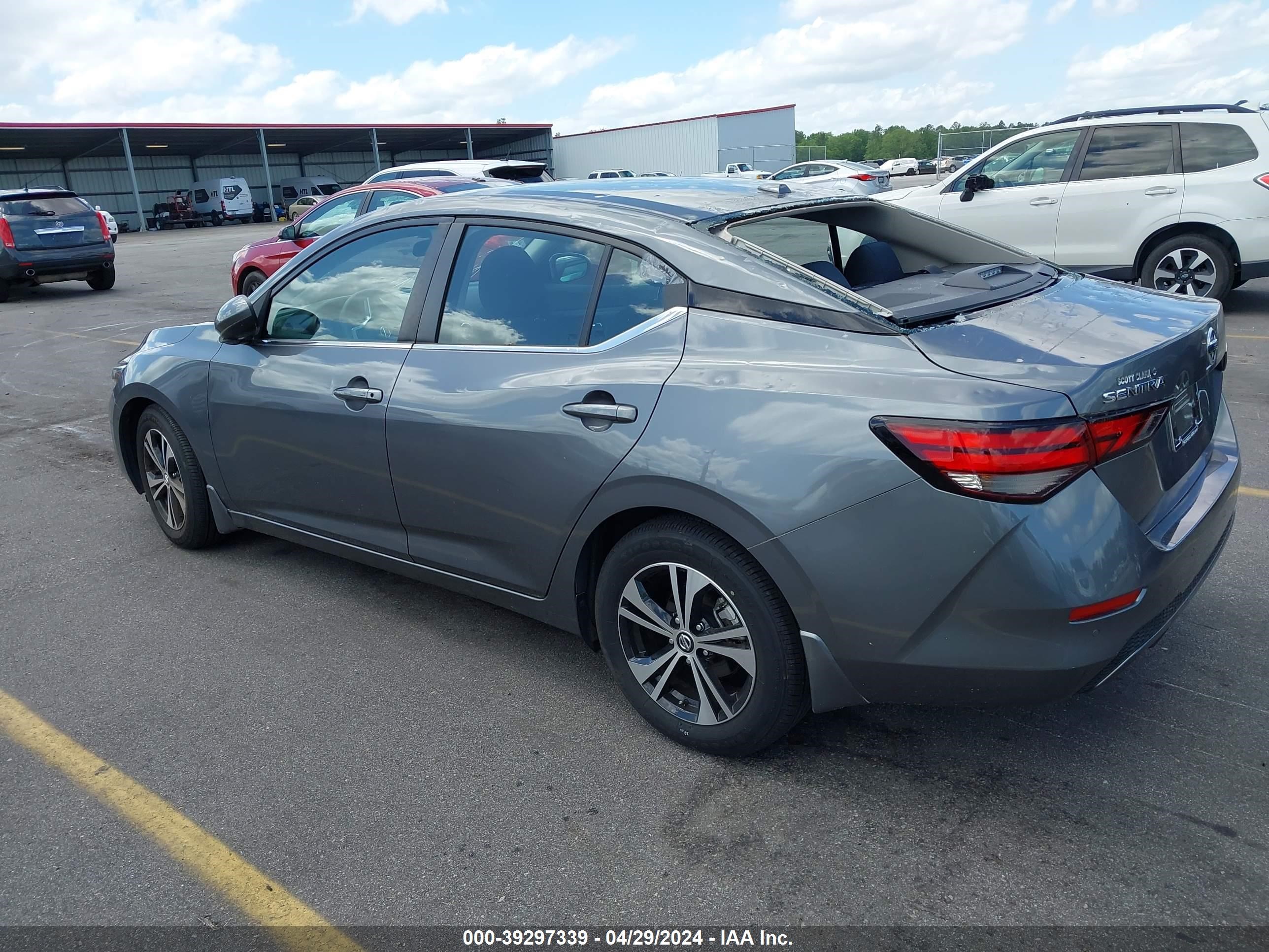 2021 Nissan Sentra Sv vin: 3N1AB8CV3MY233504