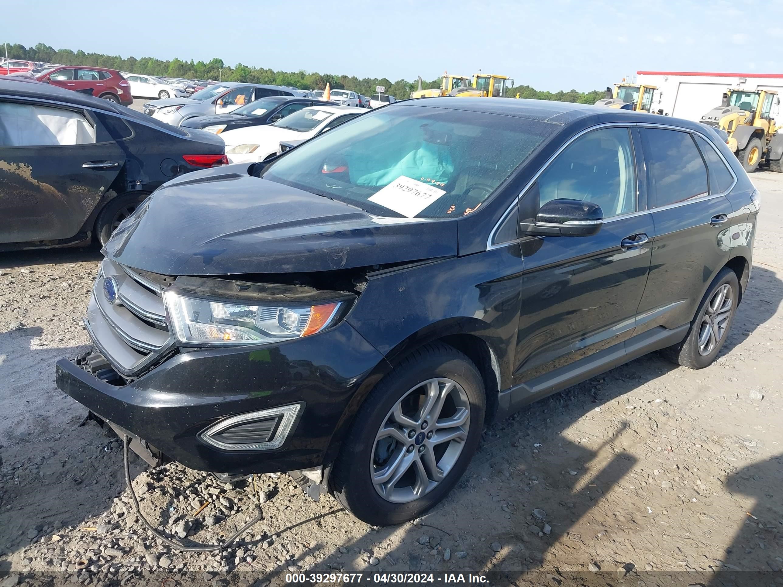 2017 Ford Edge Titanium vin: 2FMPK3K95HBB06102