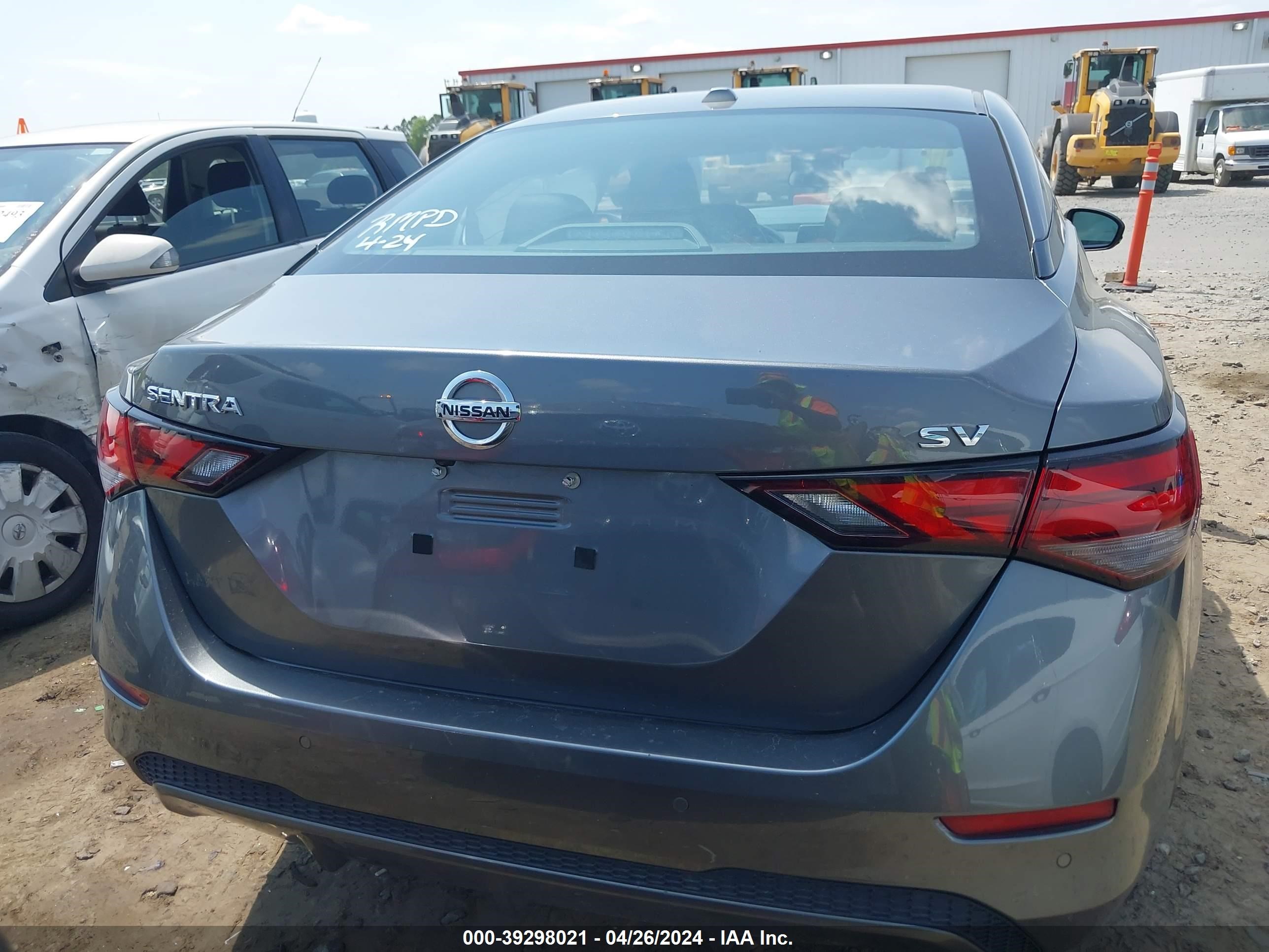 2020 Nissan Sentra Sv Xtronic Cvt vin: 3N1AB8CV5LY221174