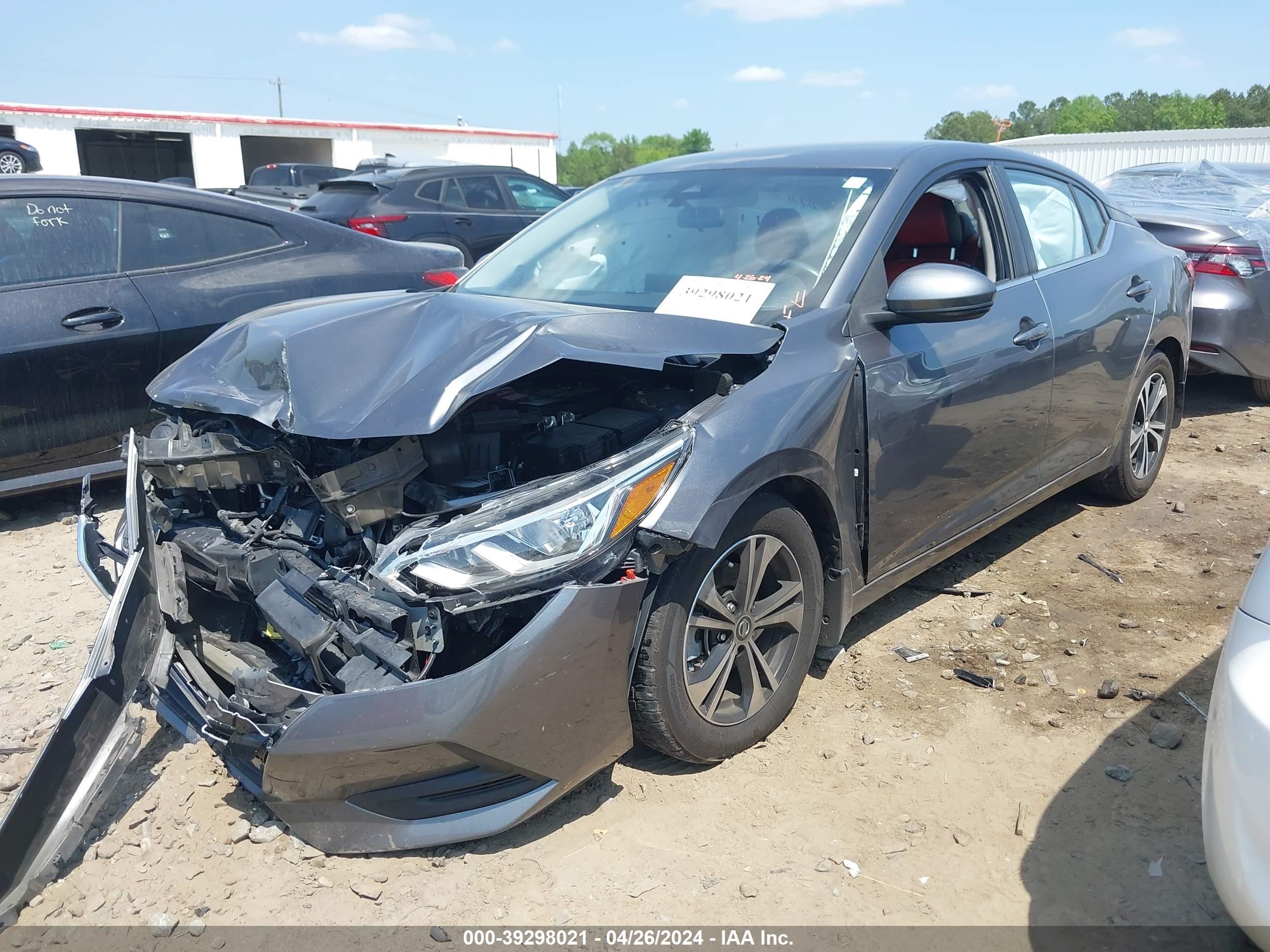 2020 Nissan Sentra Sv Xtronic Cvt vin: 3N1AB8CV5LY221174