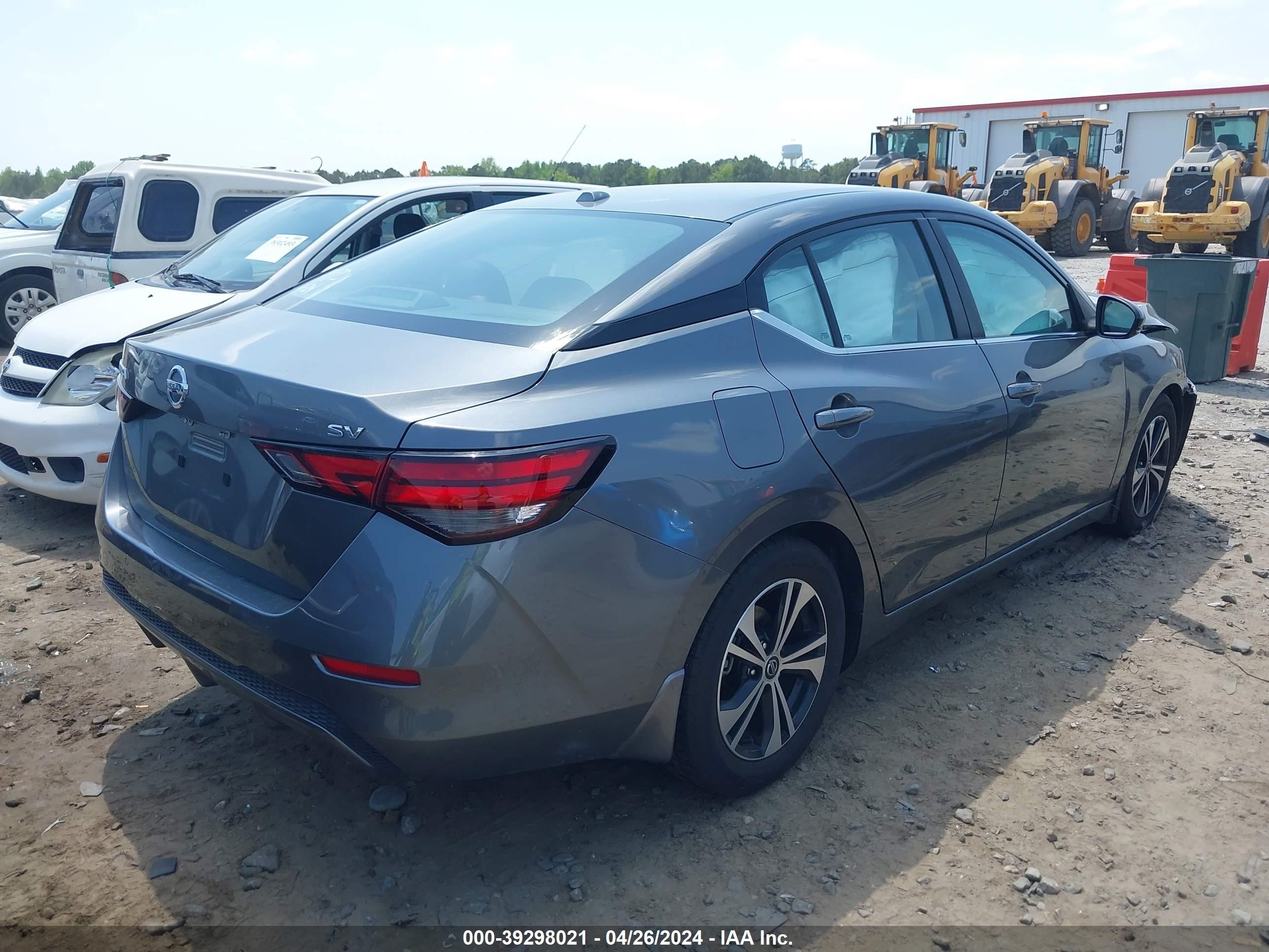 2020 Nissan Sentra Sv Xtronic Cvt vin: 3N1AB8CV5LY221174