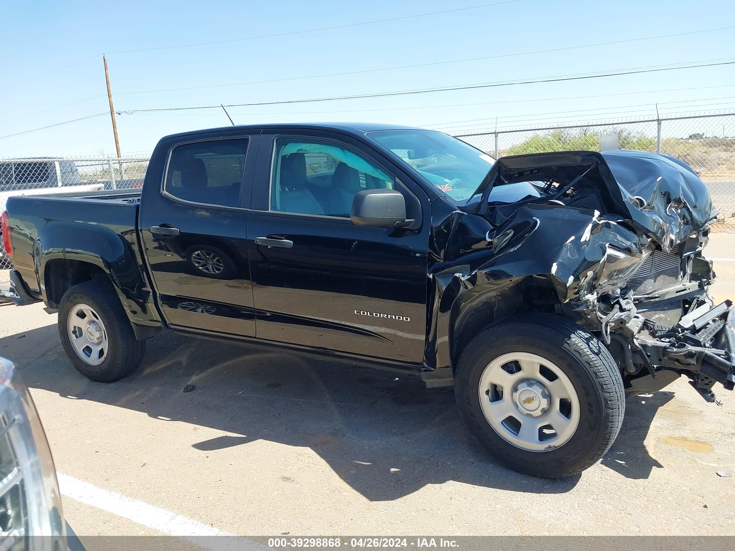 2021 Chevrolet Colorado 2Wd Short Box Wt vin: 1GCGSBEA5M1253207