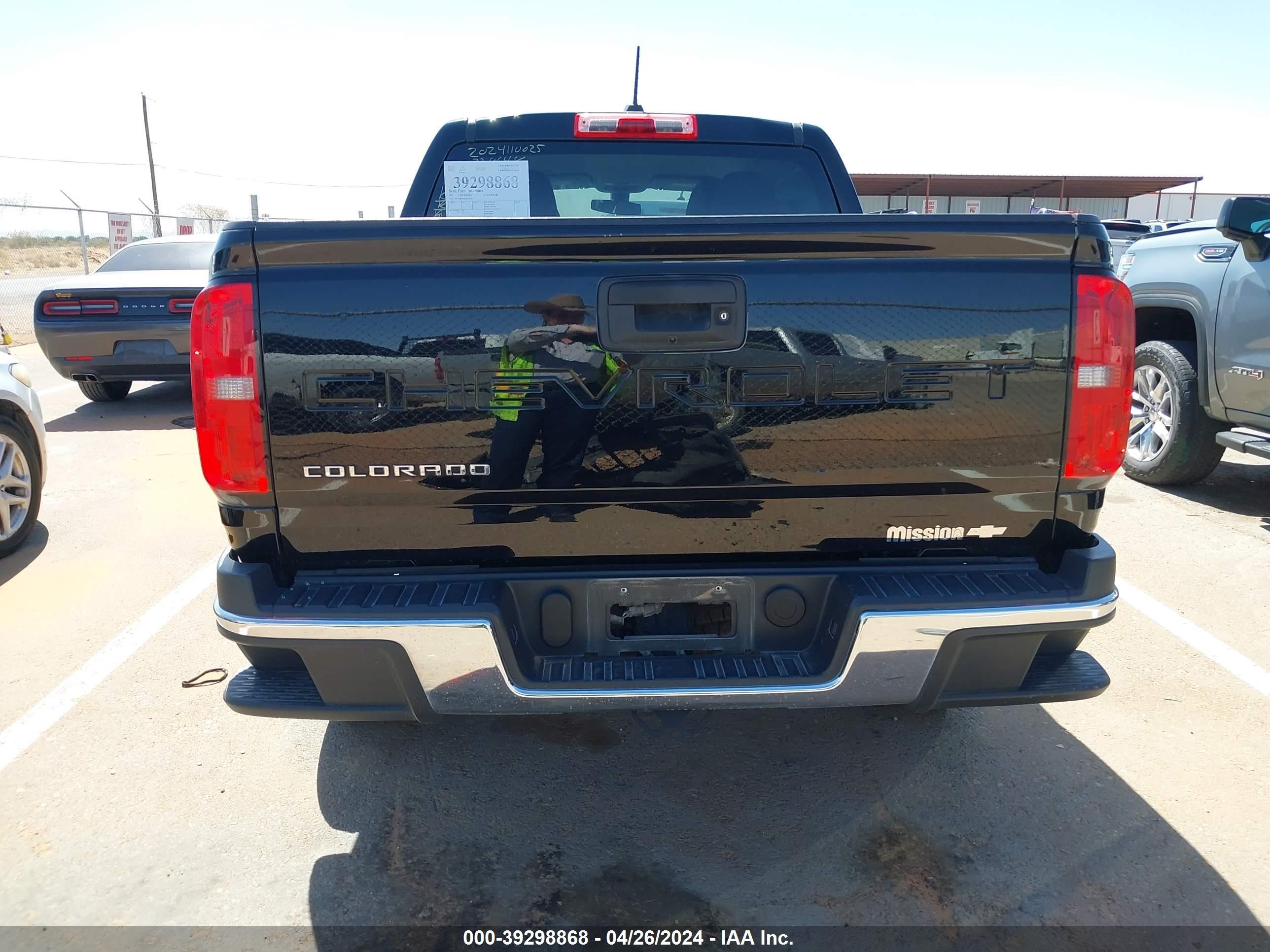 2021 Chevrolet Colorado 2Wd Short Box Wt vin: 1GCGSBEA5M1253207