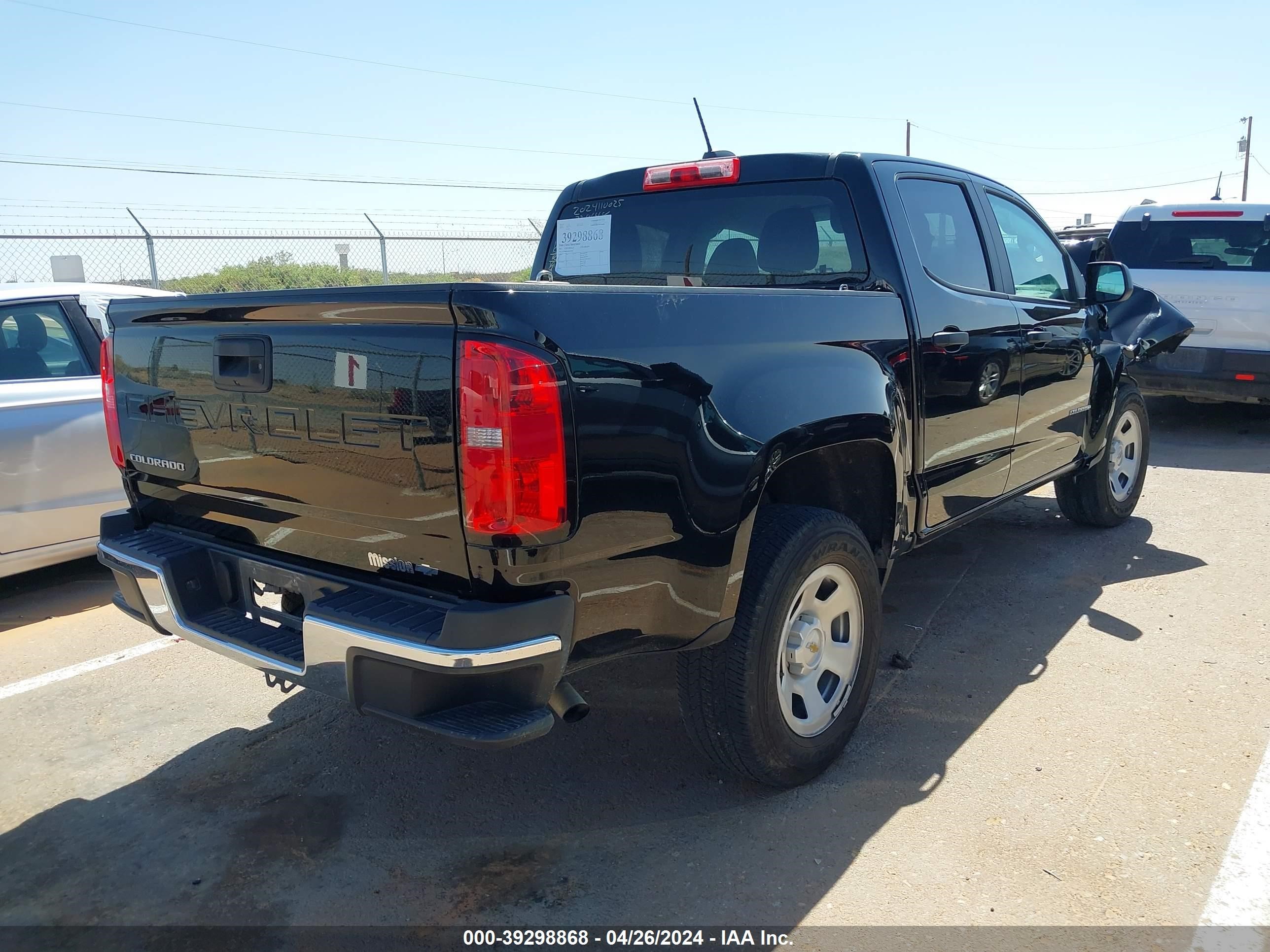 2021 Chevrolet Colorado 2Wd Short Box Wt vin: 1GCGSBEA5M1253207