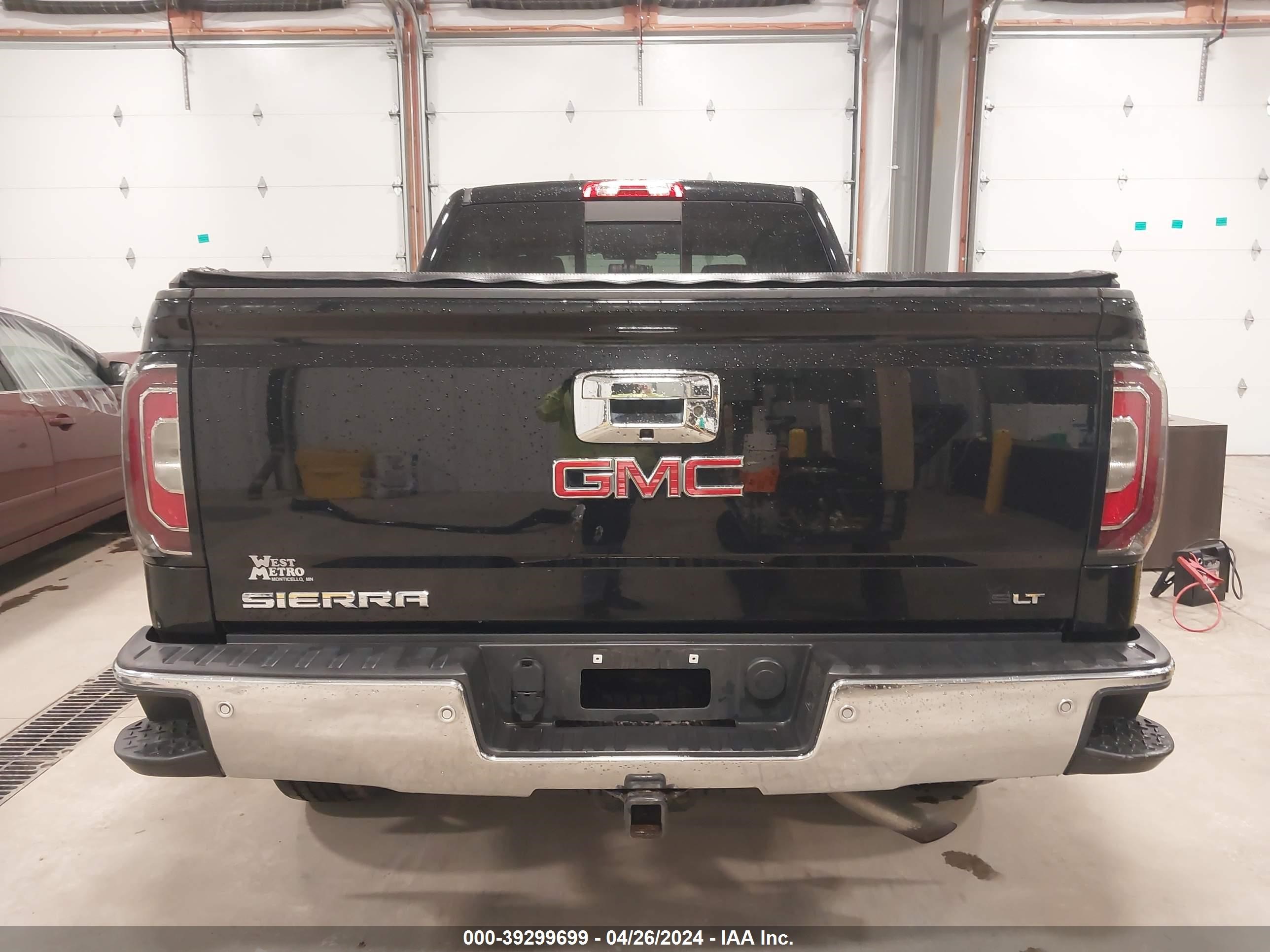 2016 GMC Sierra 1500 Slt vin: 3GTU2NEC5GG181002