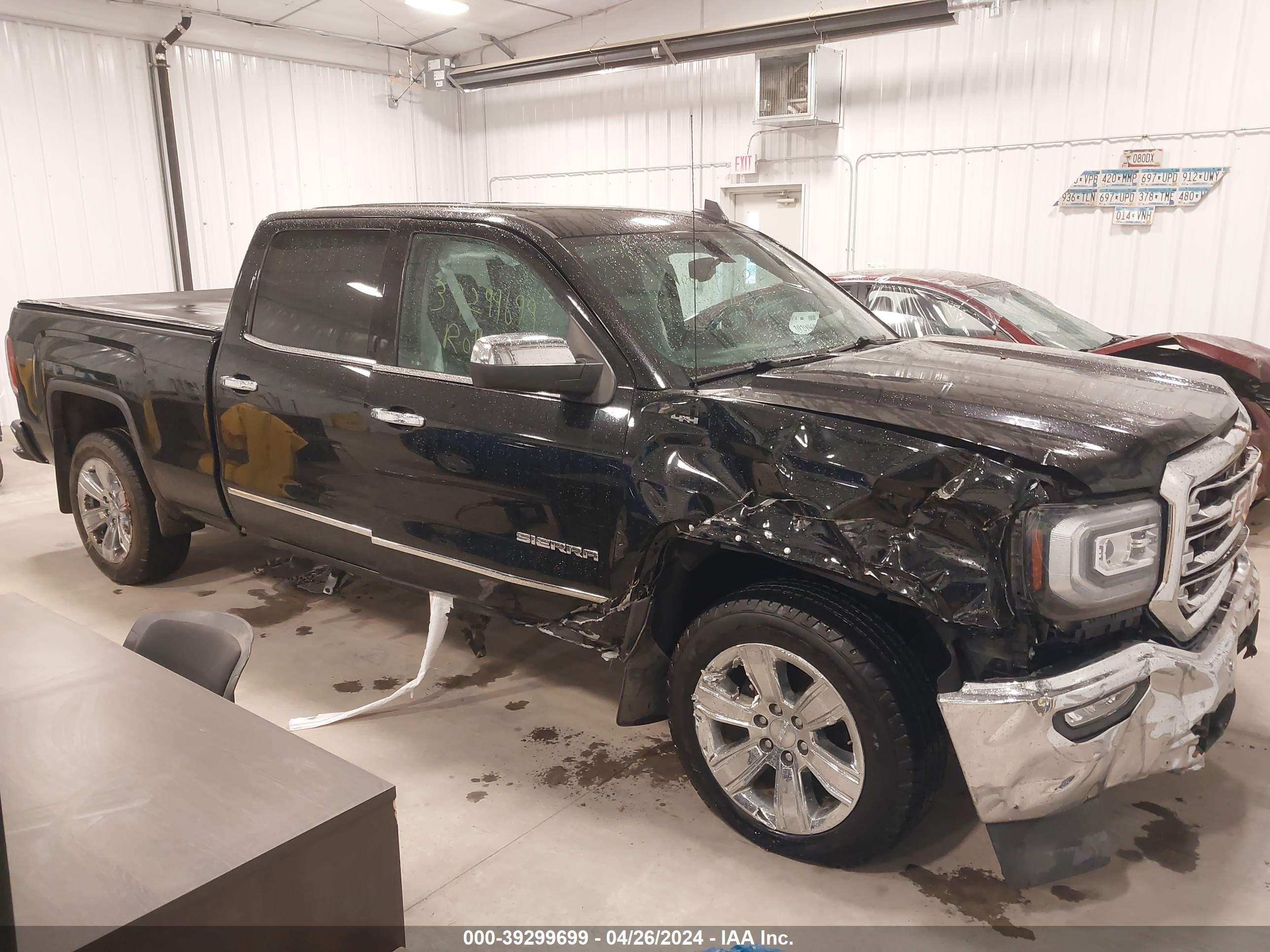 2016 GMC Sierra 1500 Slt vin: 3GTU2NEC5GG181002