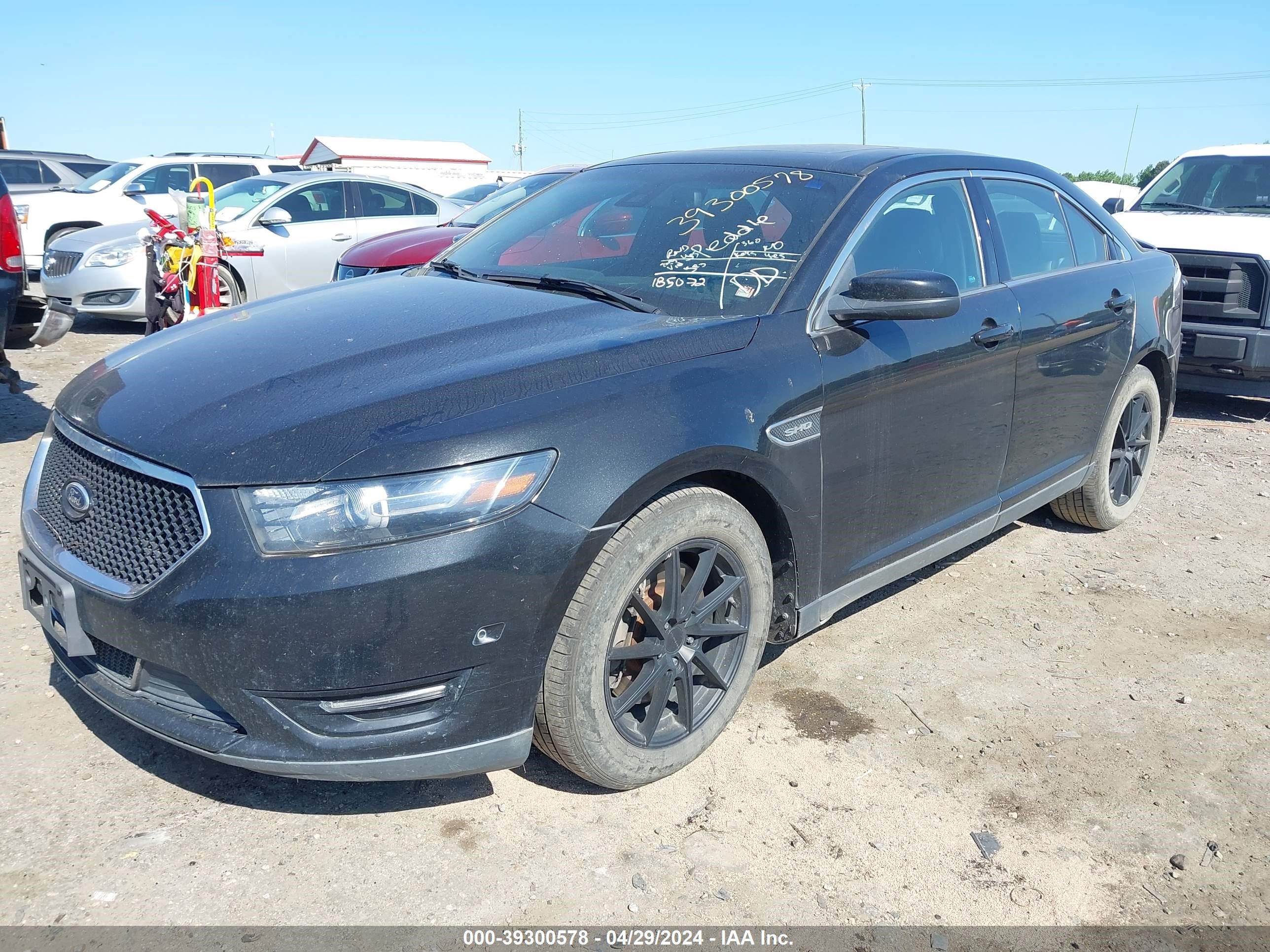 2013 Ford Taurus Sho vin: 1FAHP2KT4DG187599