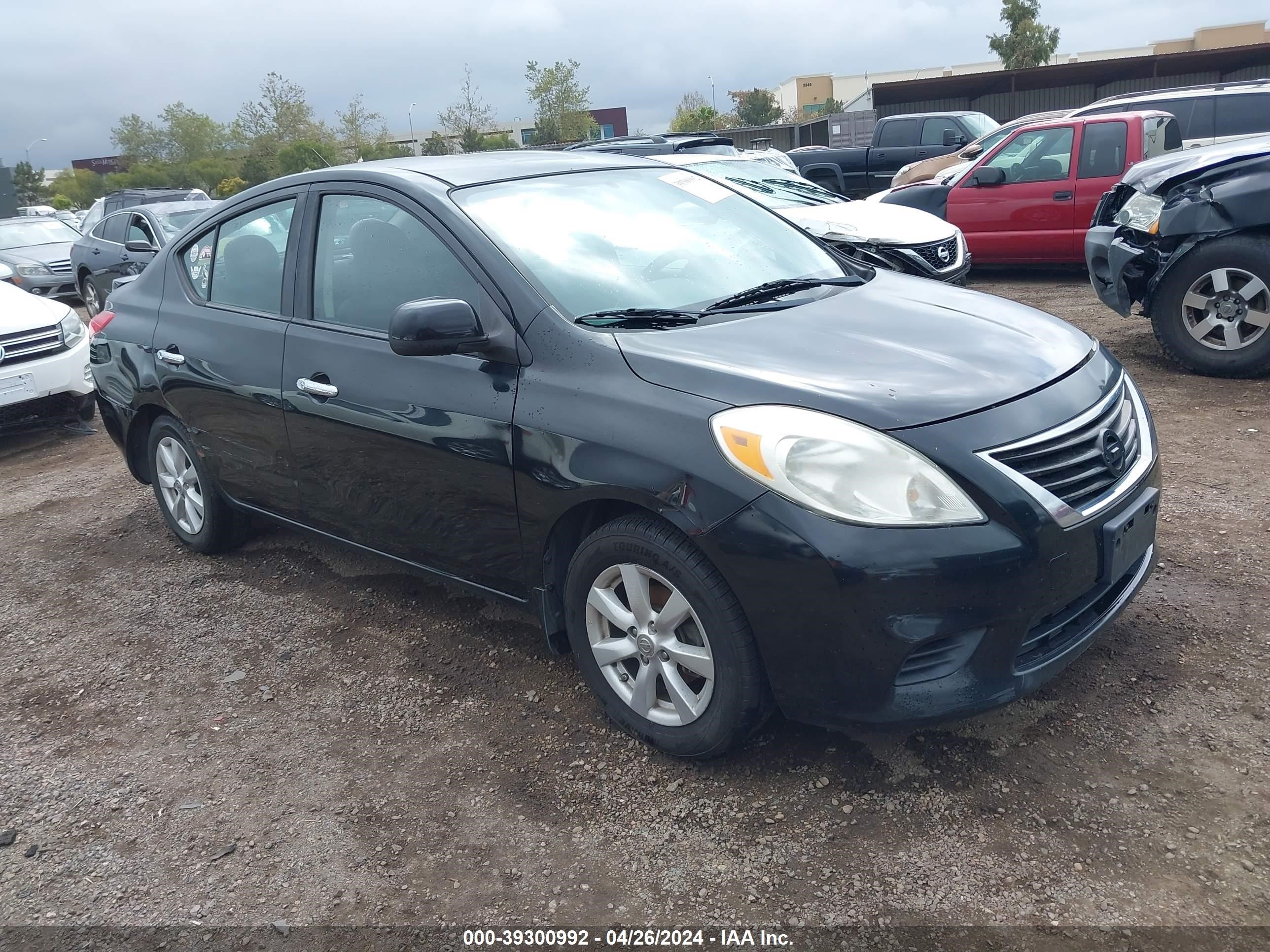 2014 Nissan Versa 1.6 Sv vin: 3N1CN7AP9EL800585