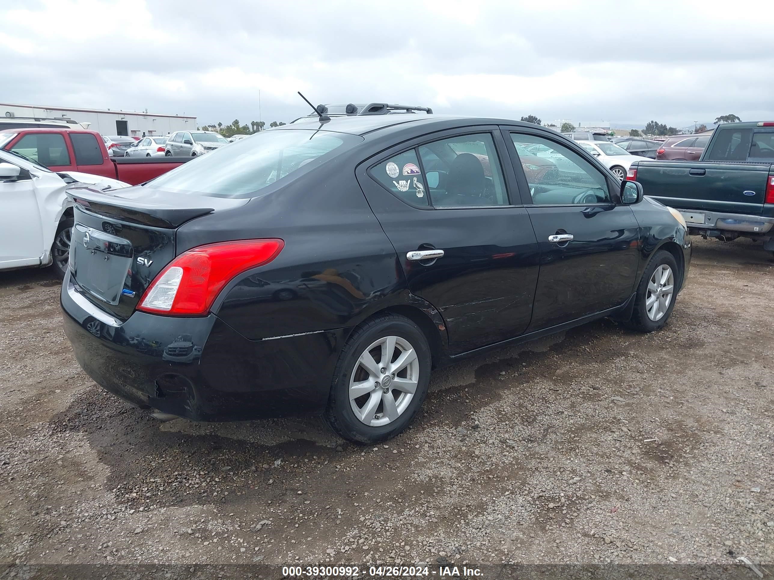 2014 Nissan Versa 1.6 Sv vin: 3N1CN7AP9EL800585