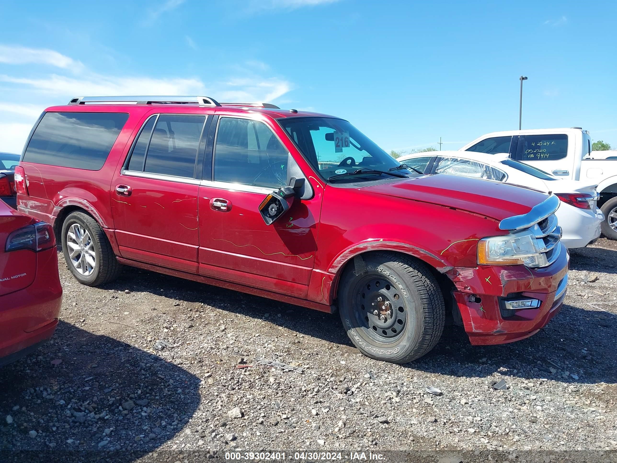 2016 Ford Expedition El Limited vin: 1FMJK2AT5GEF18164