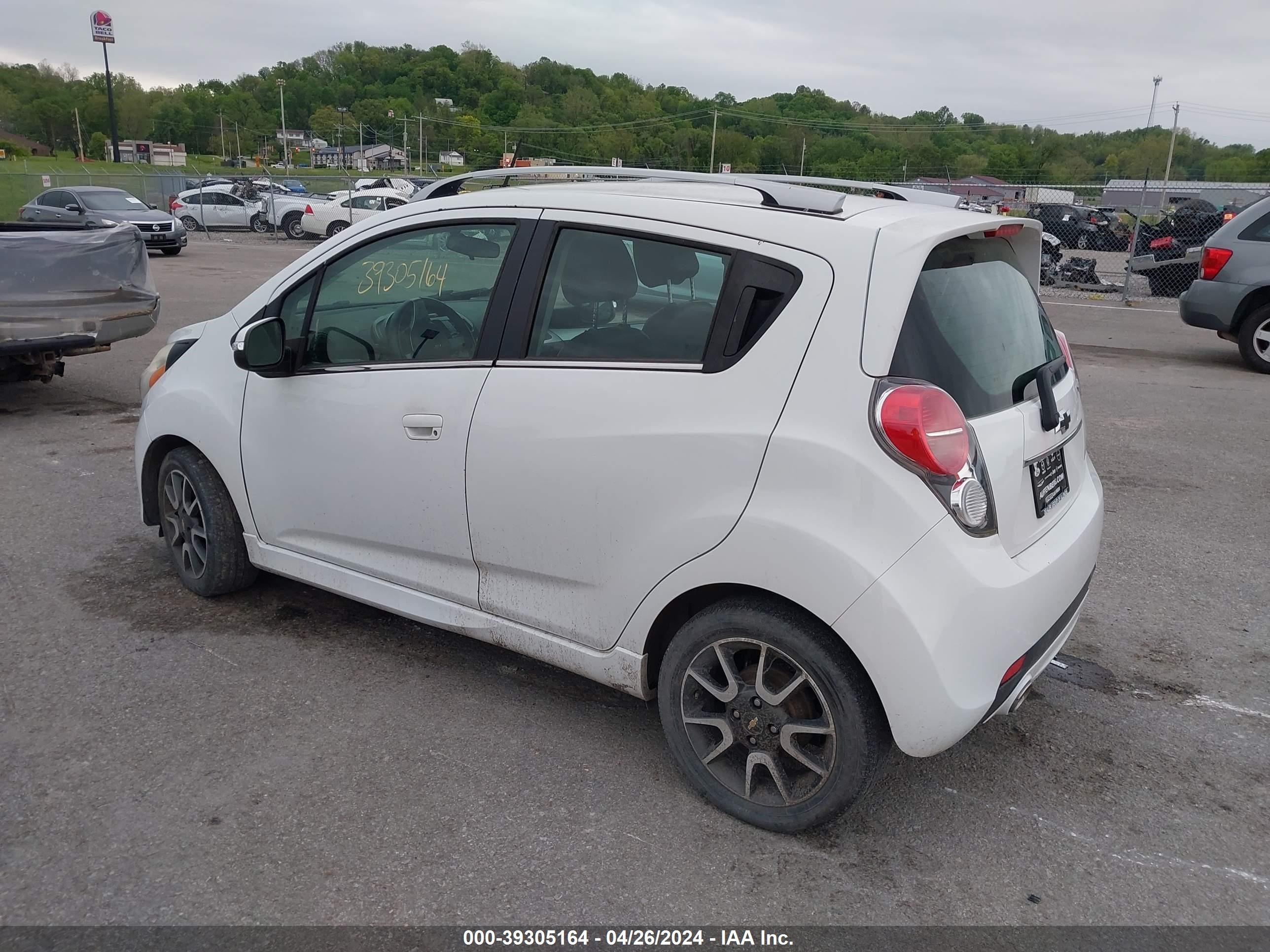 2014 Chevrolet Spark 2Lt Auto vin: KL8CF6S98EC572457