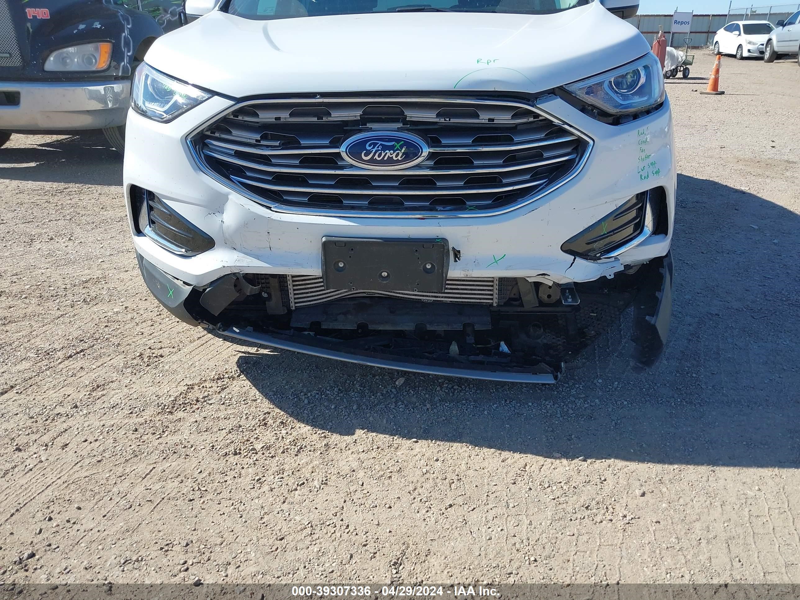 2022 Ford Edge Sel vin: 2FMPK4J96NBA41084