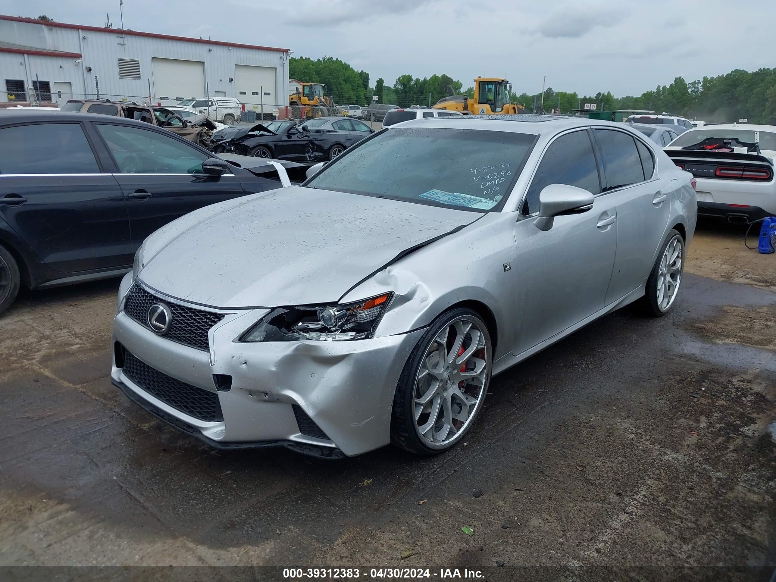 2014 Lexus Gs 350 vin: JTHBE1BL3E5035258