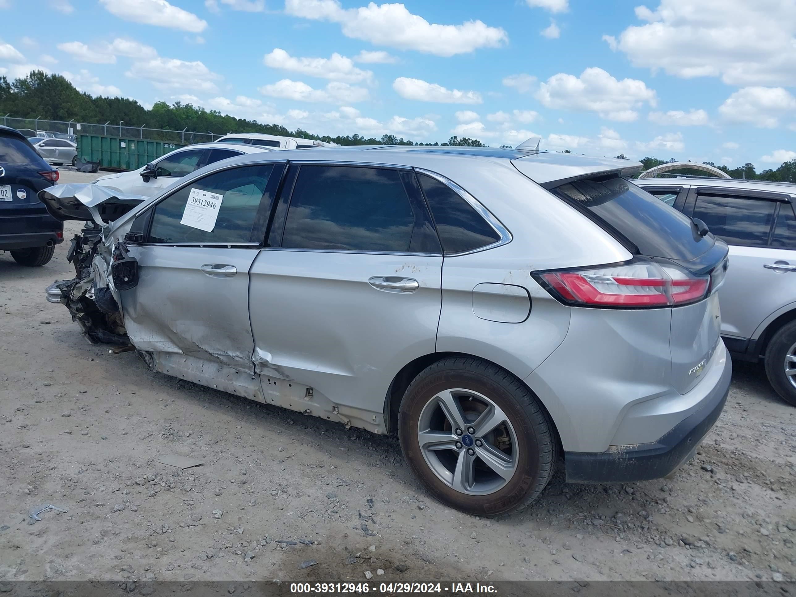 2019 Ford Edge Sel vin: 2FMPK3J93KBB94933