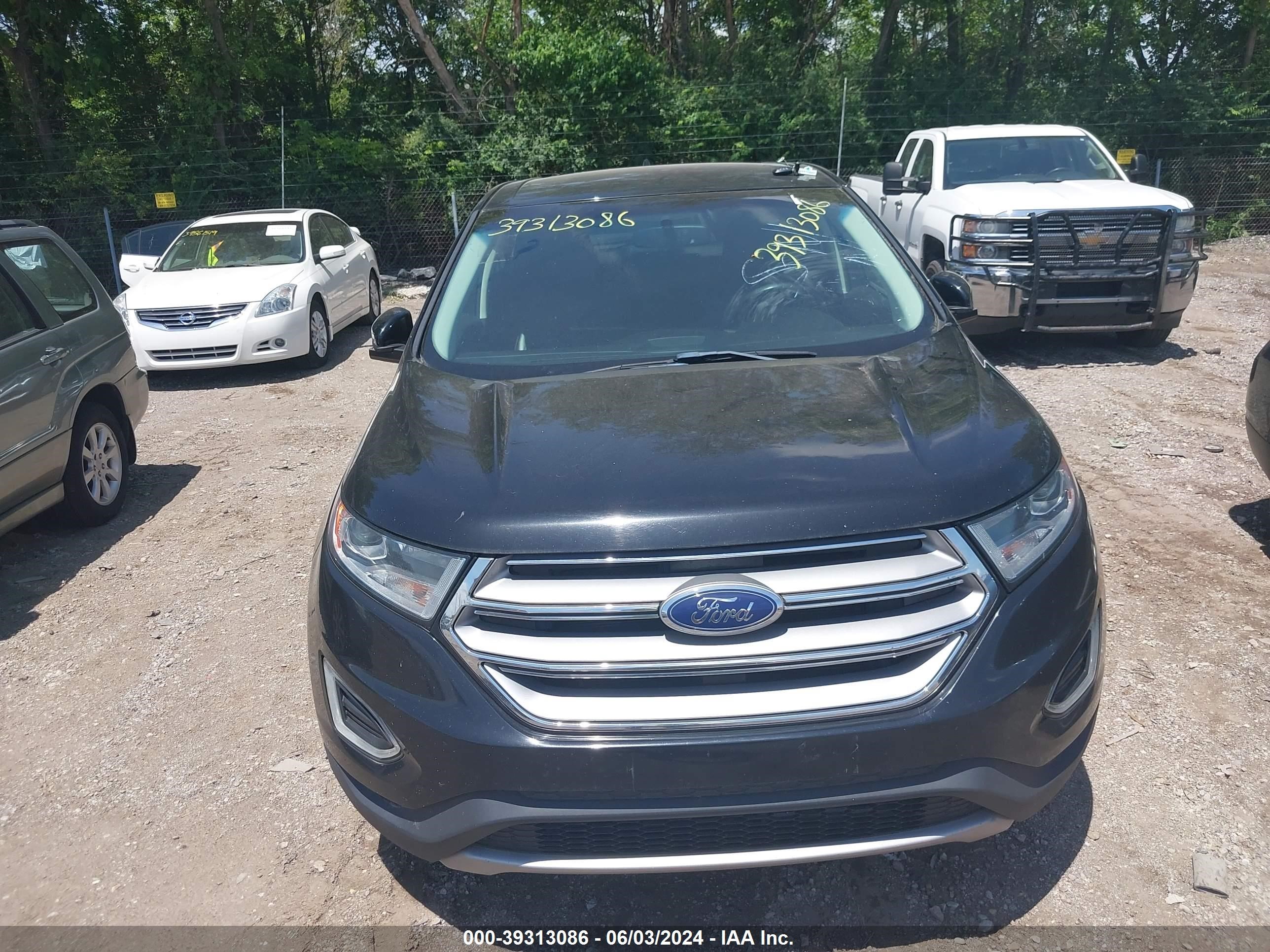 2017 Ford Edge Titanium vin: 2FMPK3K95HBB29668