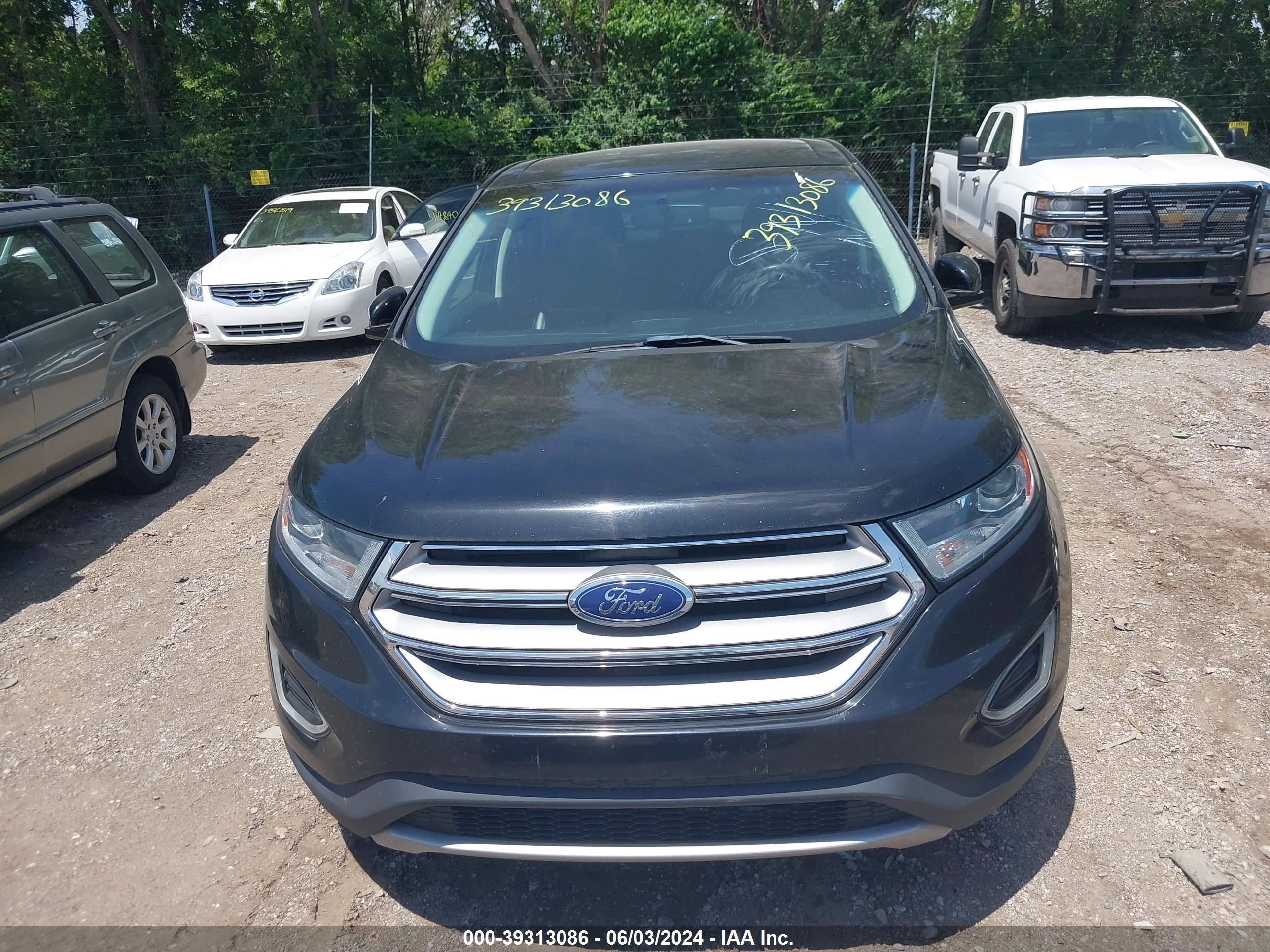 2017 Ford Edge Titanium vin: 2FMPK3K95HBB29668