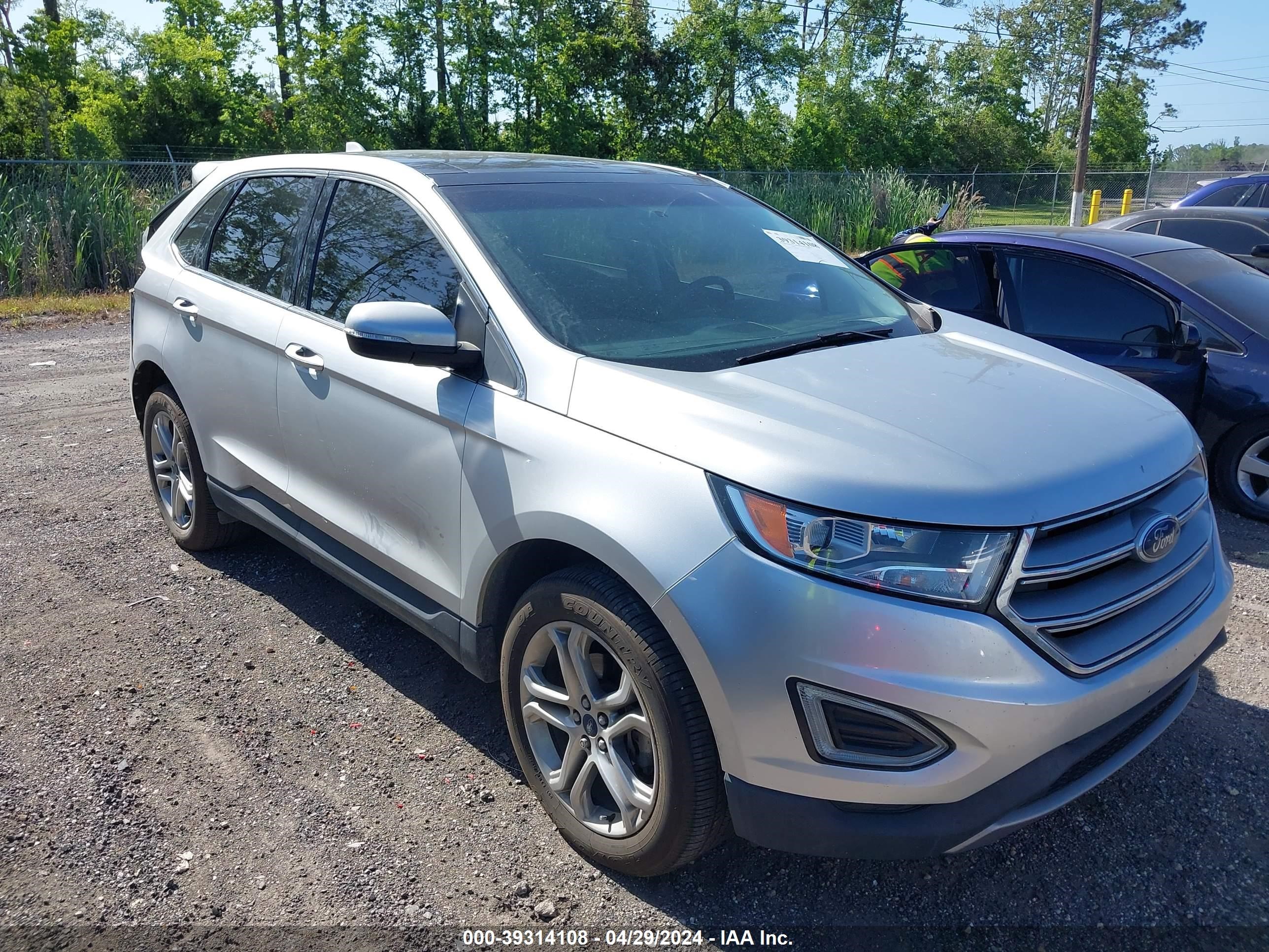 2018 Ford Edge Titanium vin: 2FMPK3K97JBB19858