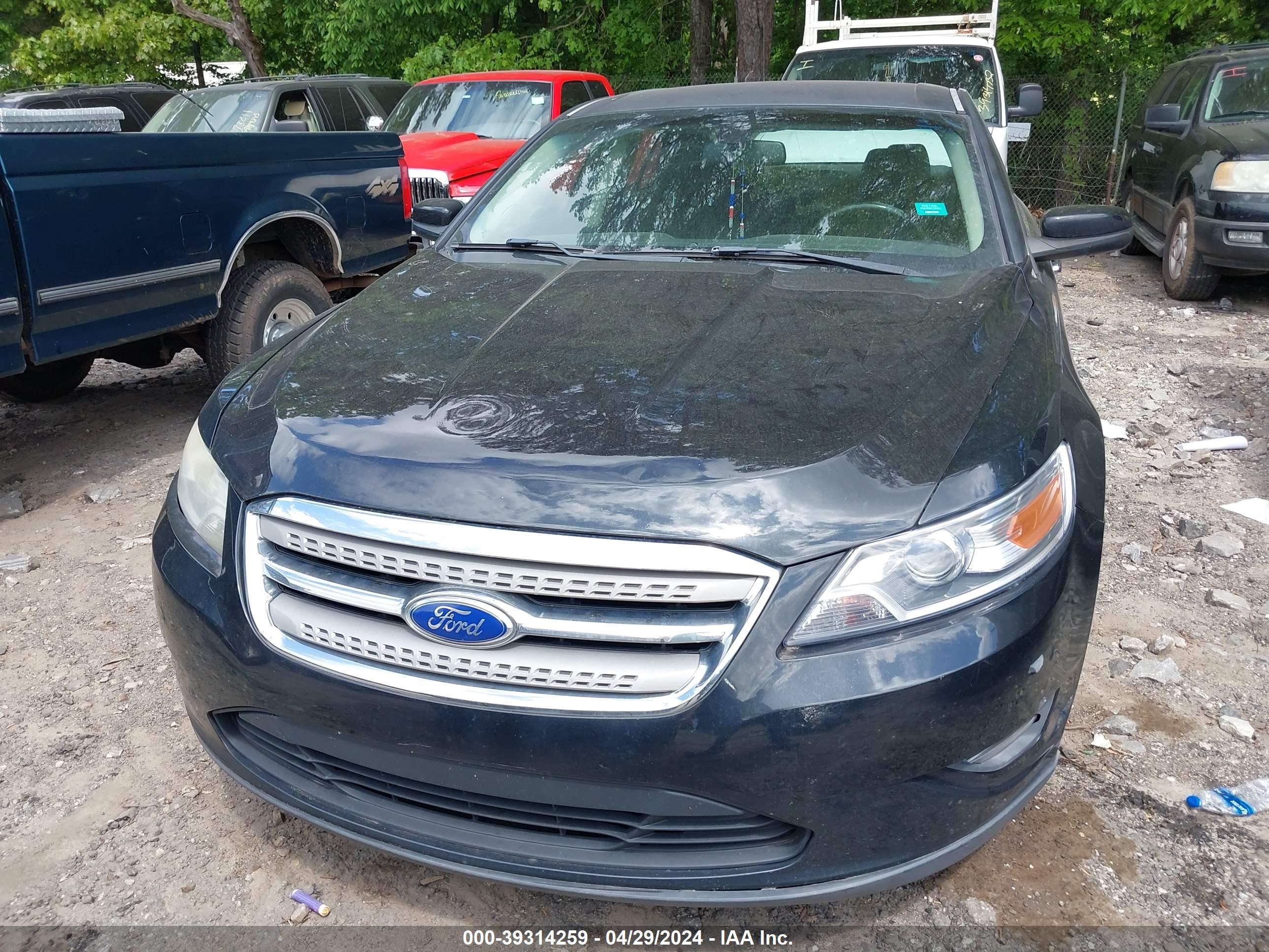 2012 Ford Taurus Sel vin: 1FAHP2EW9CG127872