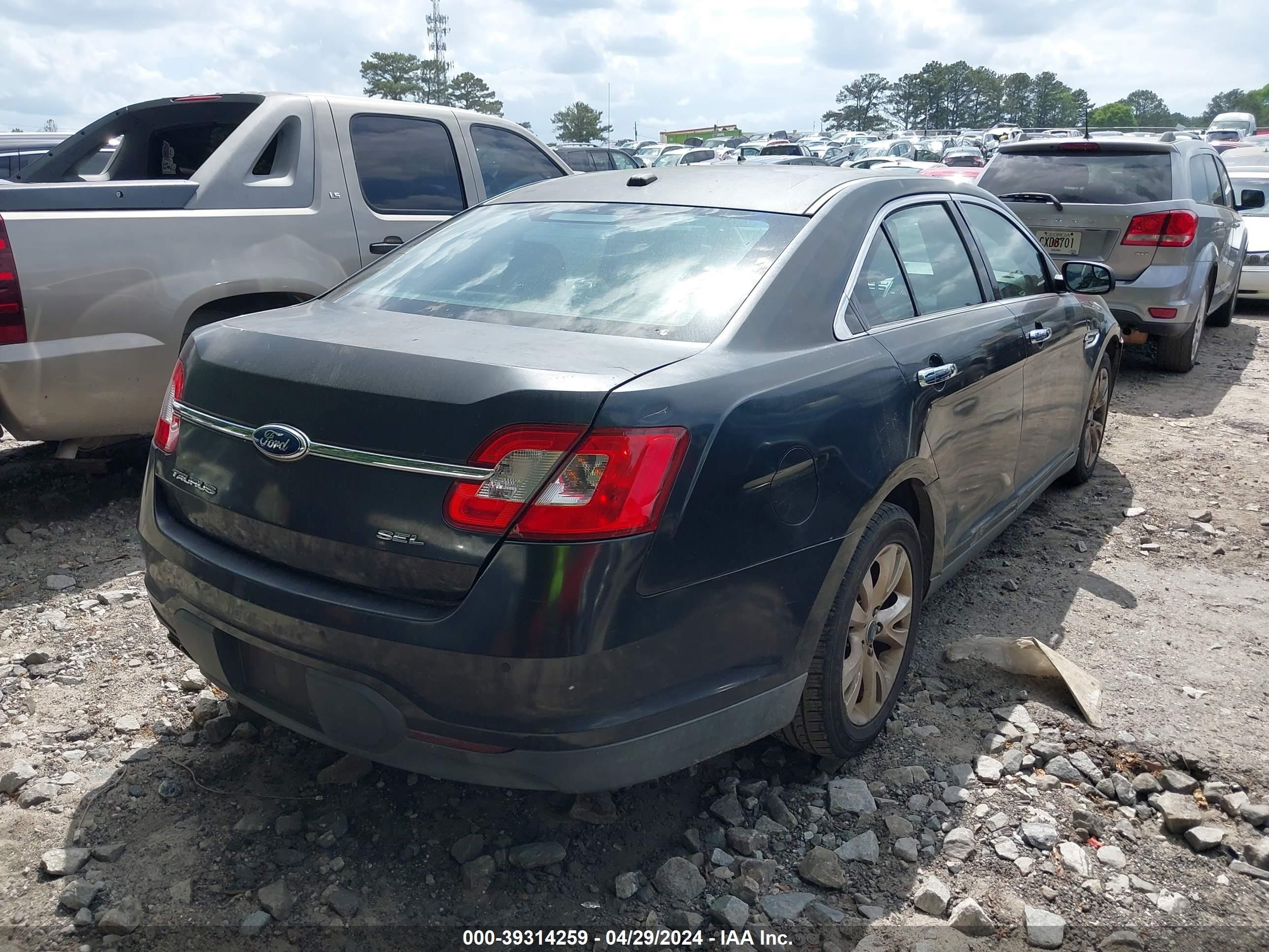 2012 Ford Taurus Sel vin: 1FAHP2EW9CG127872