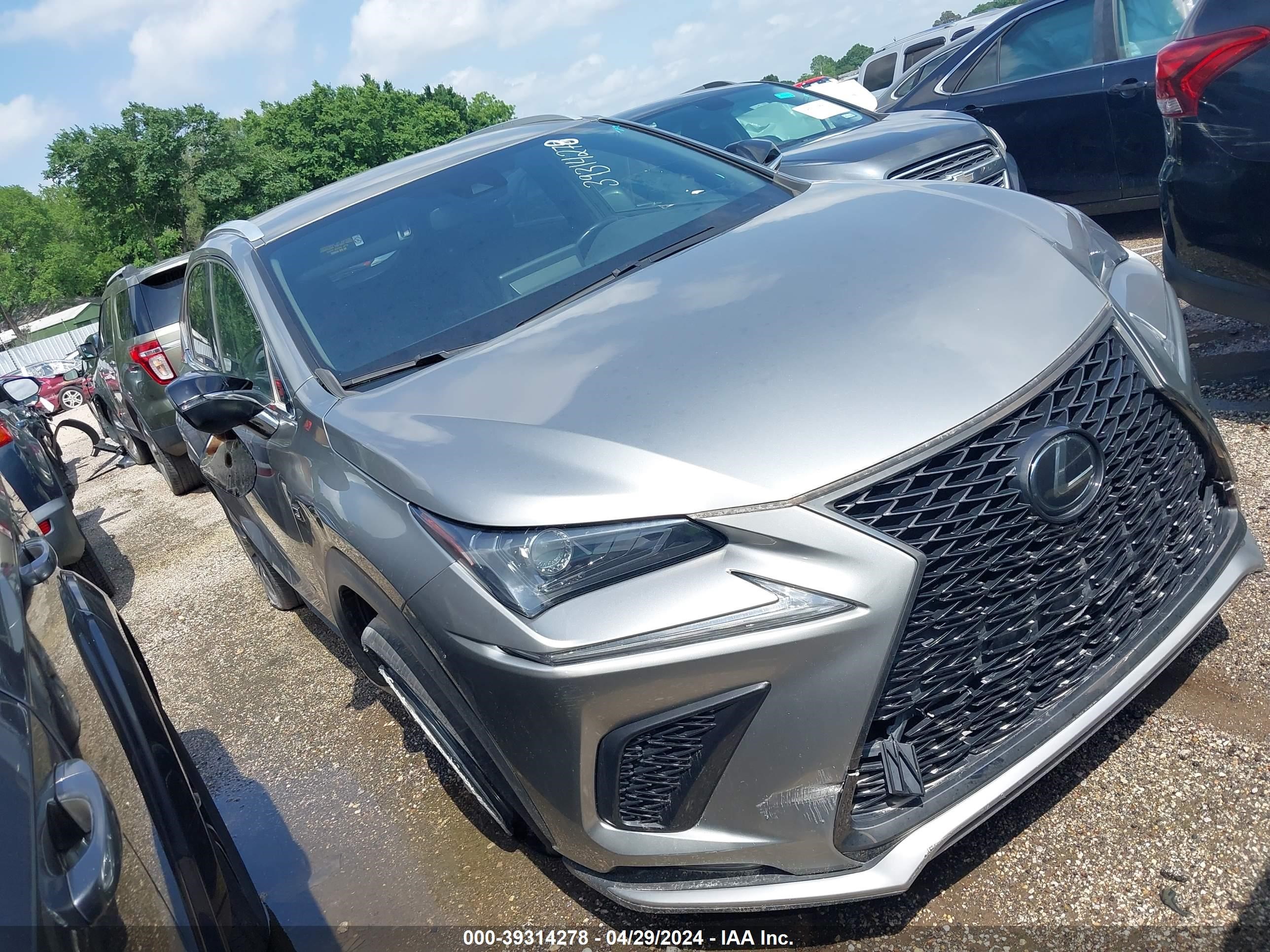 2021 Lexus Nx 300 F Sport vin: JTJSARBZ1M2181204