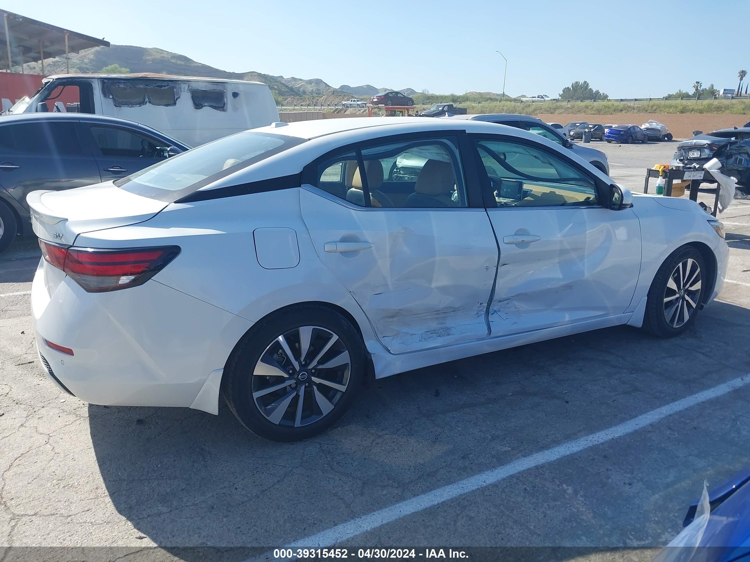 2020 Nissan Sentra Sv Xtronic Cvt vin: 3N1AB8CV0LY230218