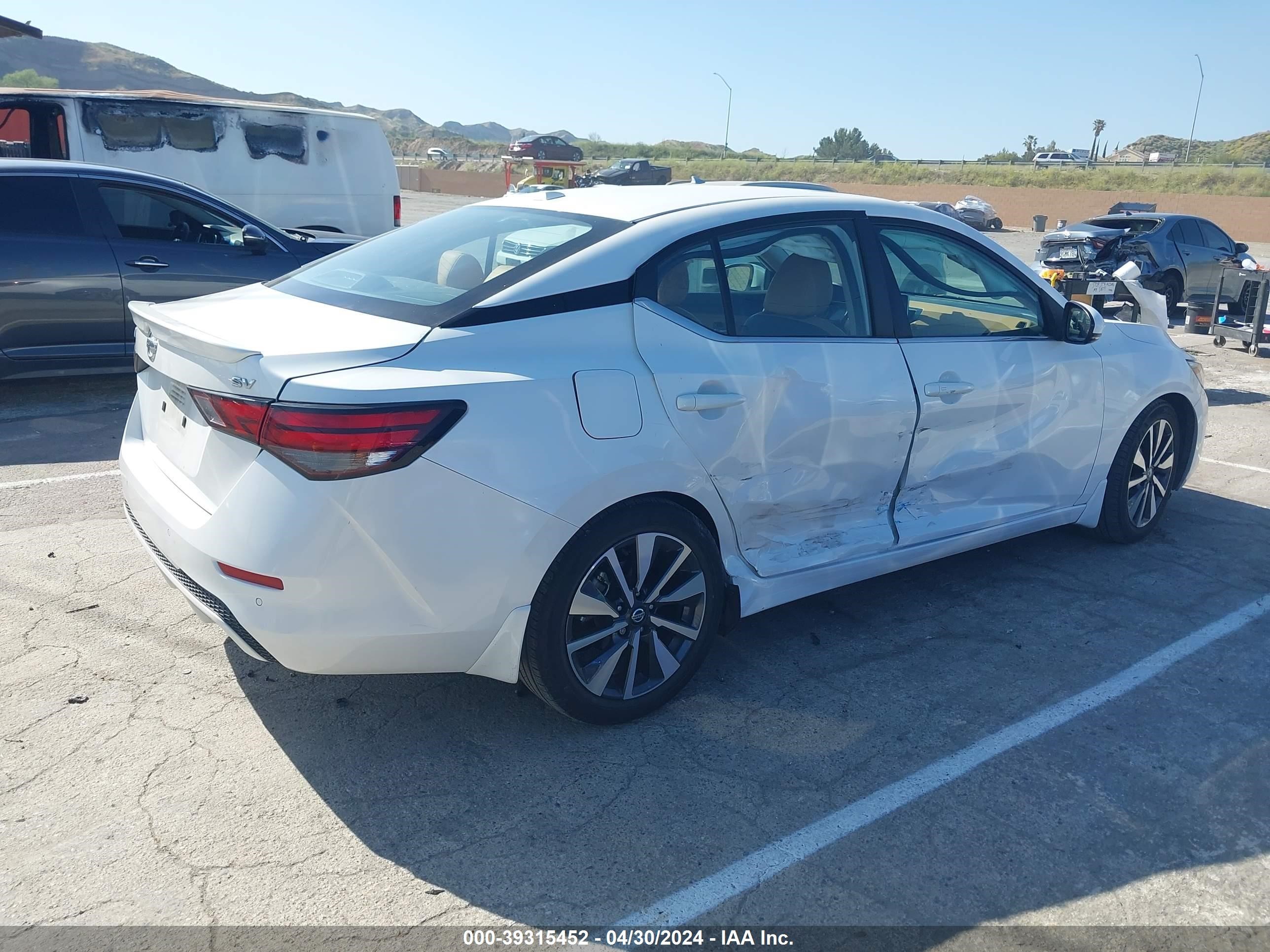 2020 Nissan Sentra Sv Xtronic Cvt vin: 3N1AB8CV0LY230218