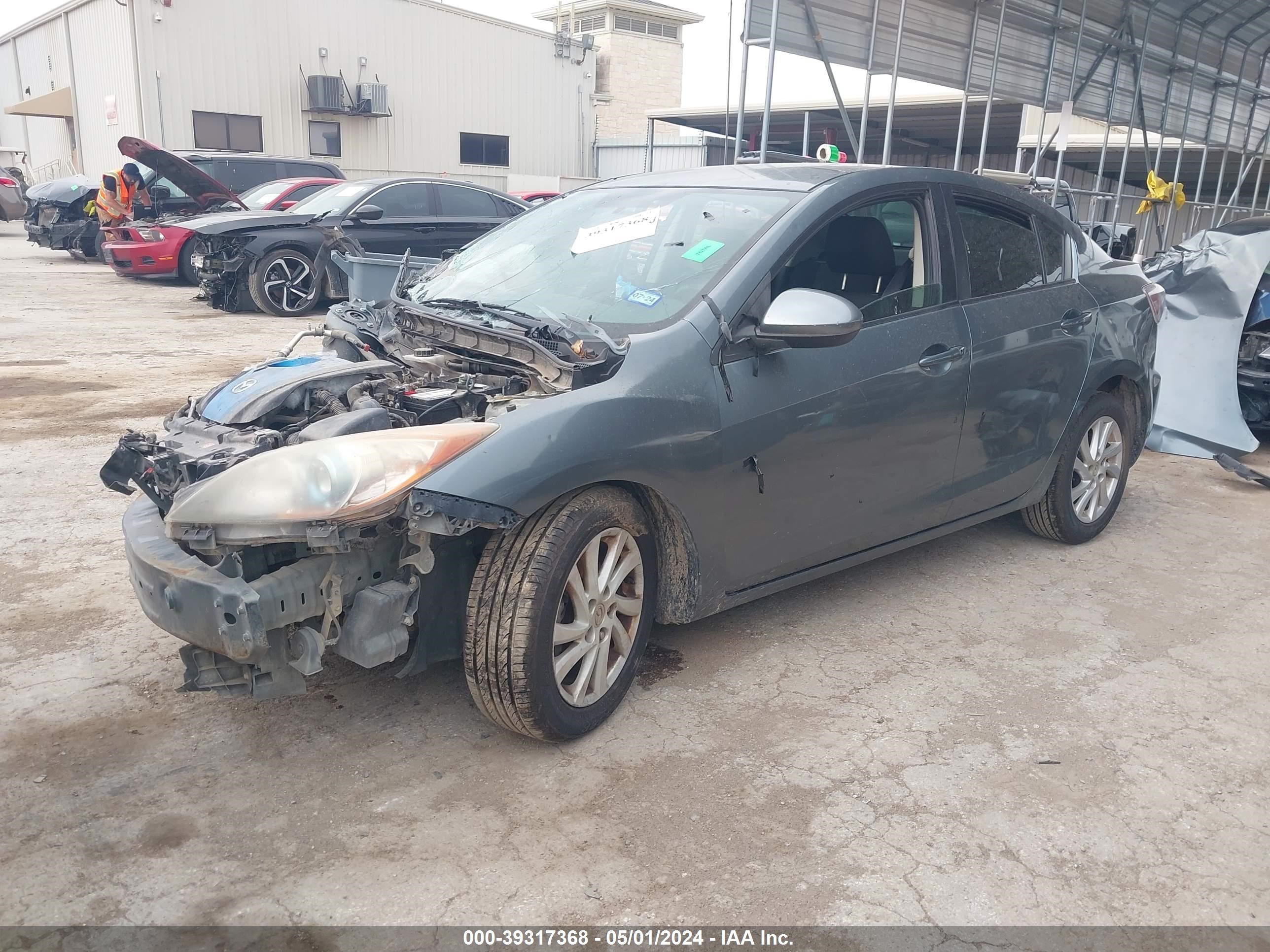 2012 Mazda Mazda3 I Touring vin: JM1BL1V7XC1600082