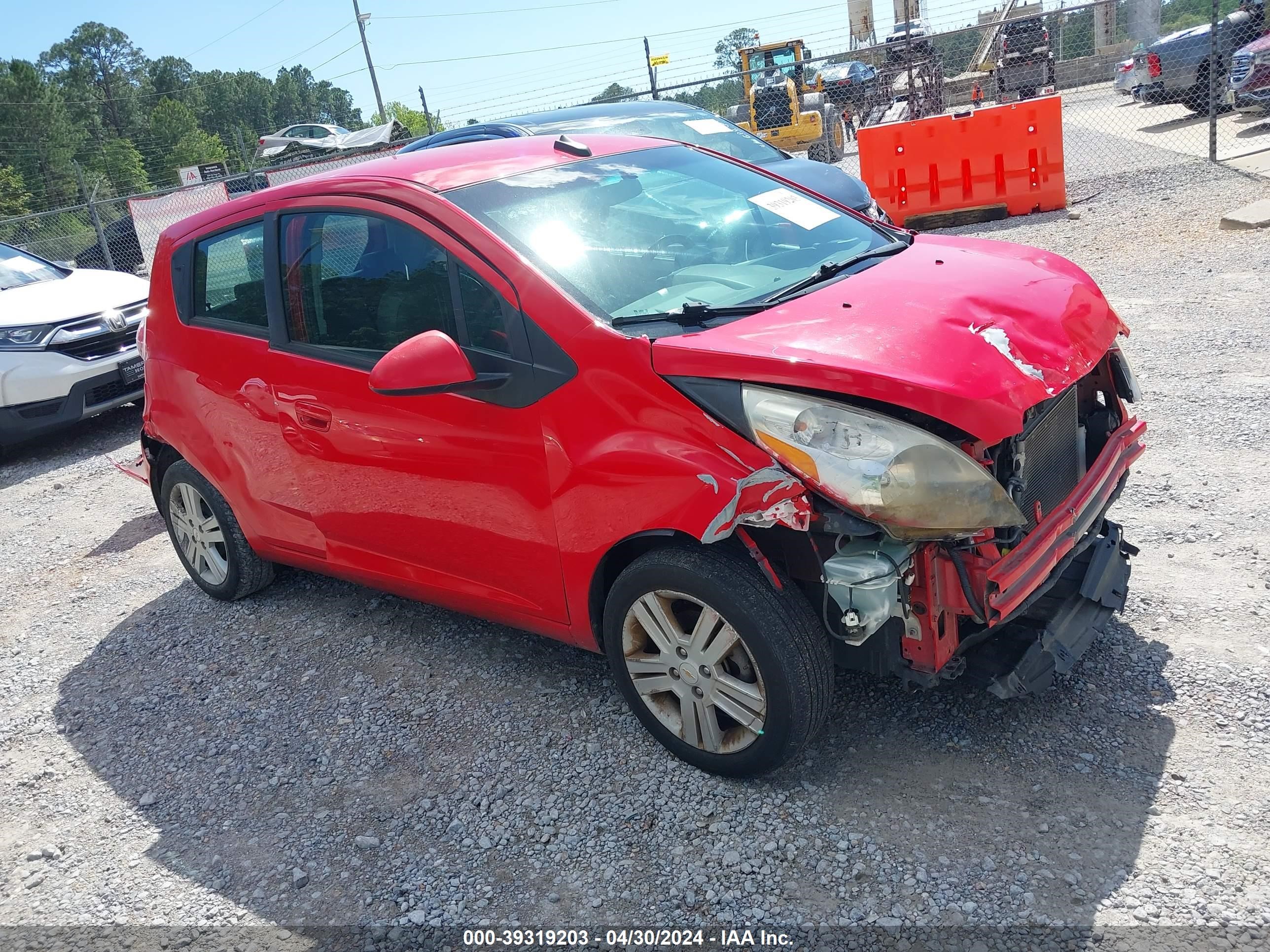 2014 Chevrolet Spark 1Lt Auto vin: KL8CD6S9XEC506885