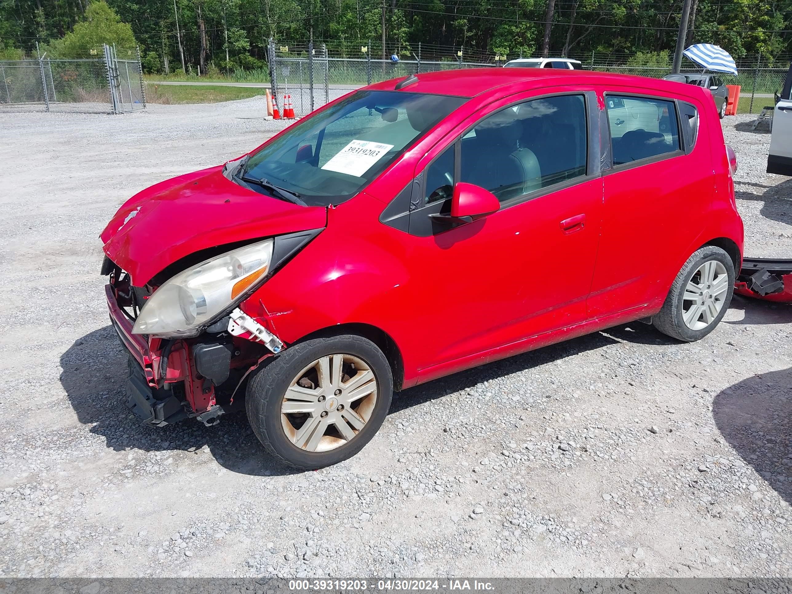 2014 Chevrolet Spark 1Lt Auto vin: KL8CD6S9XEC506885