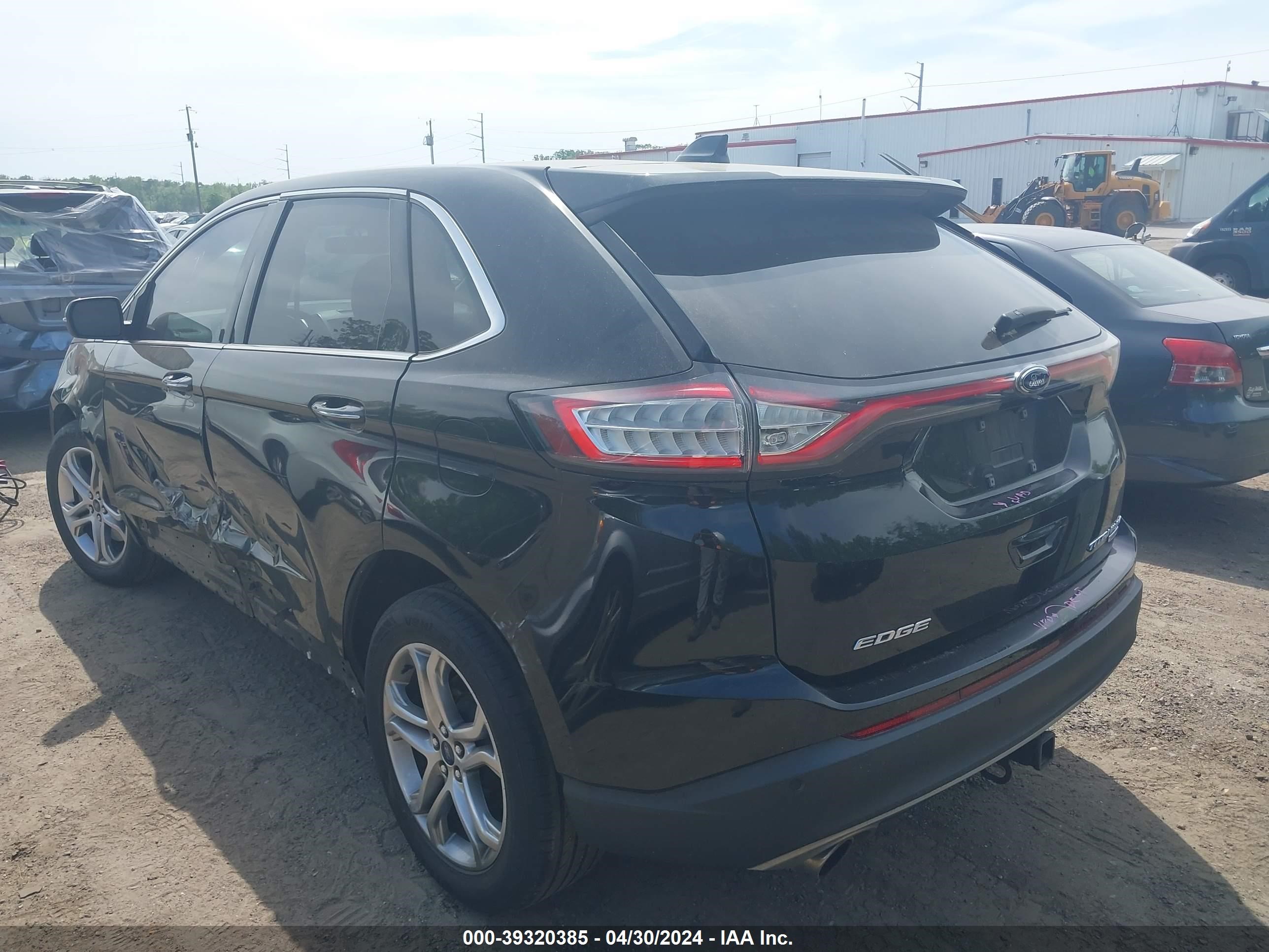 2016 Ford Edge Titanium vin: 2FMPK4K93GBB59918