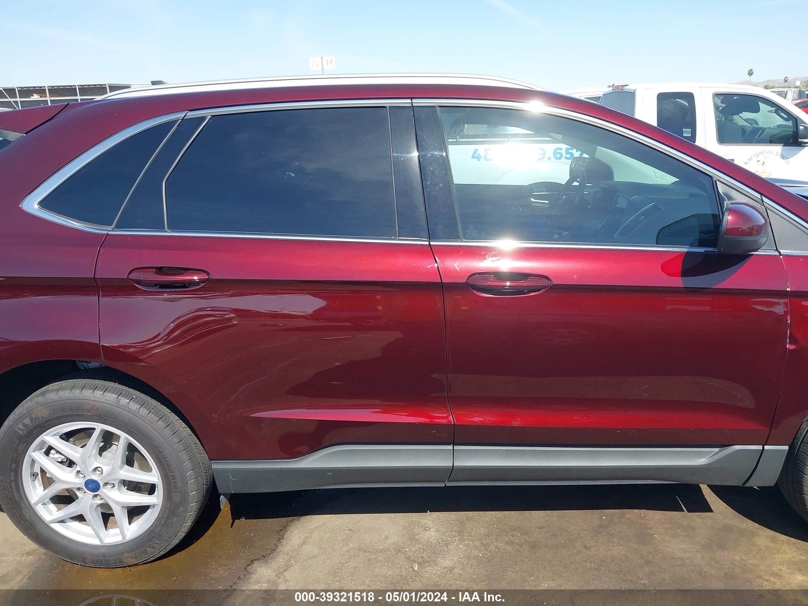 2022 Ford Edge Sel vin: 2FMPK4J9XNBB14845