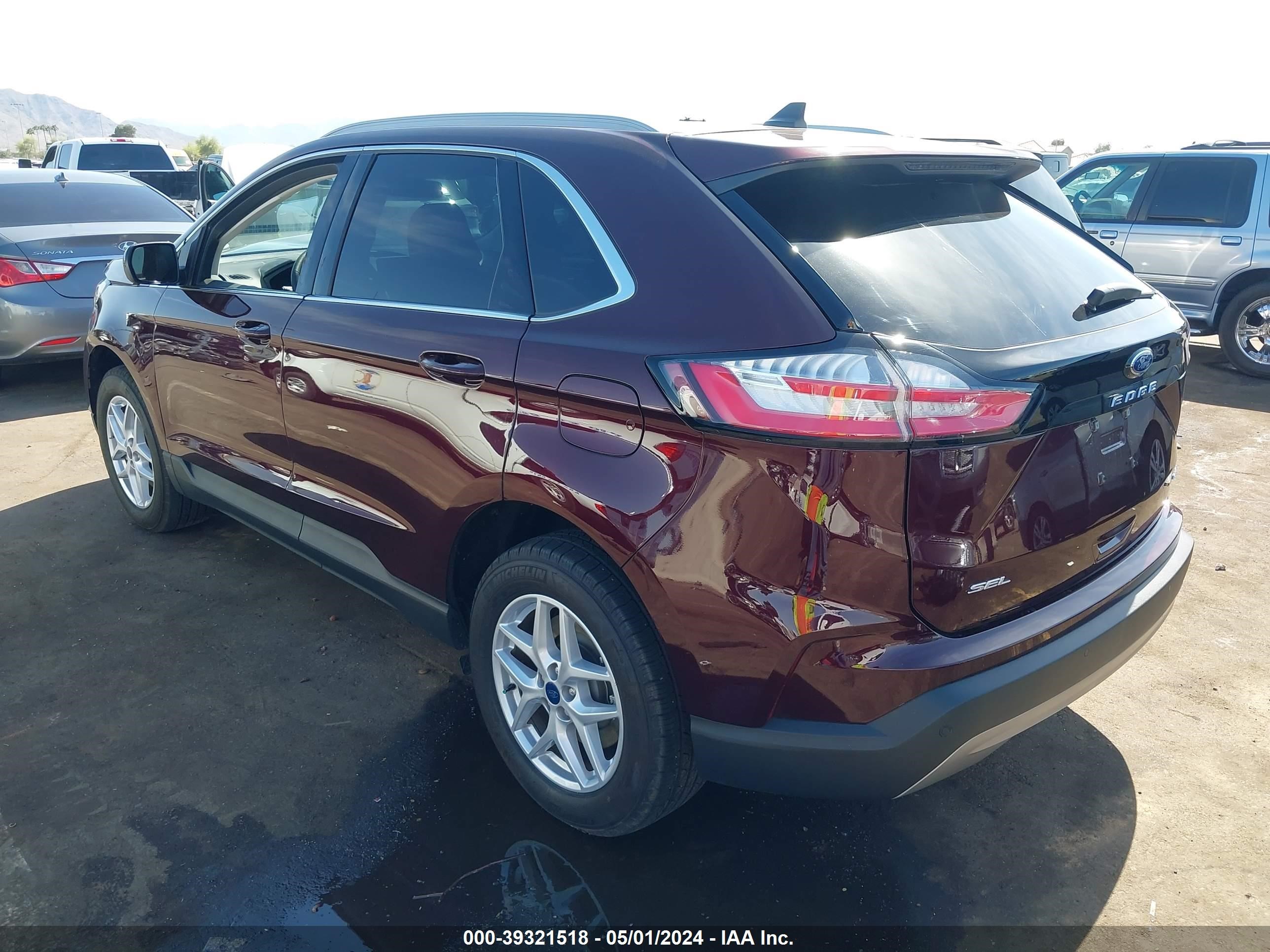 2022 Ford Edge Sel vin: 2FMPK4J9XNBB14845