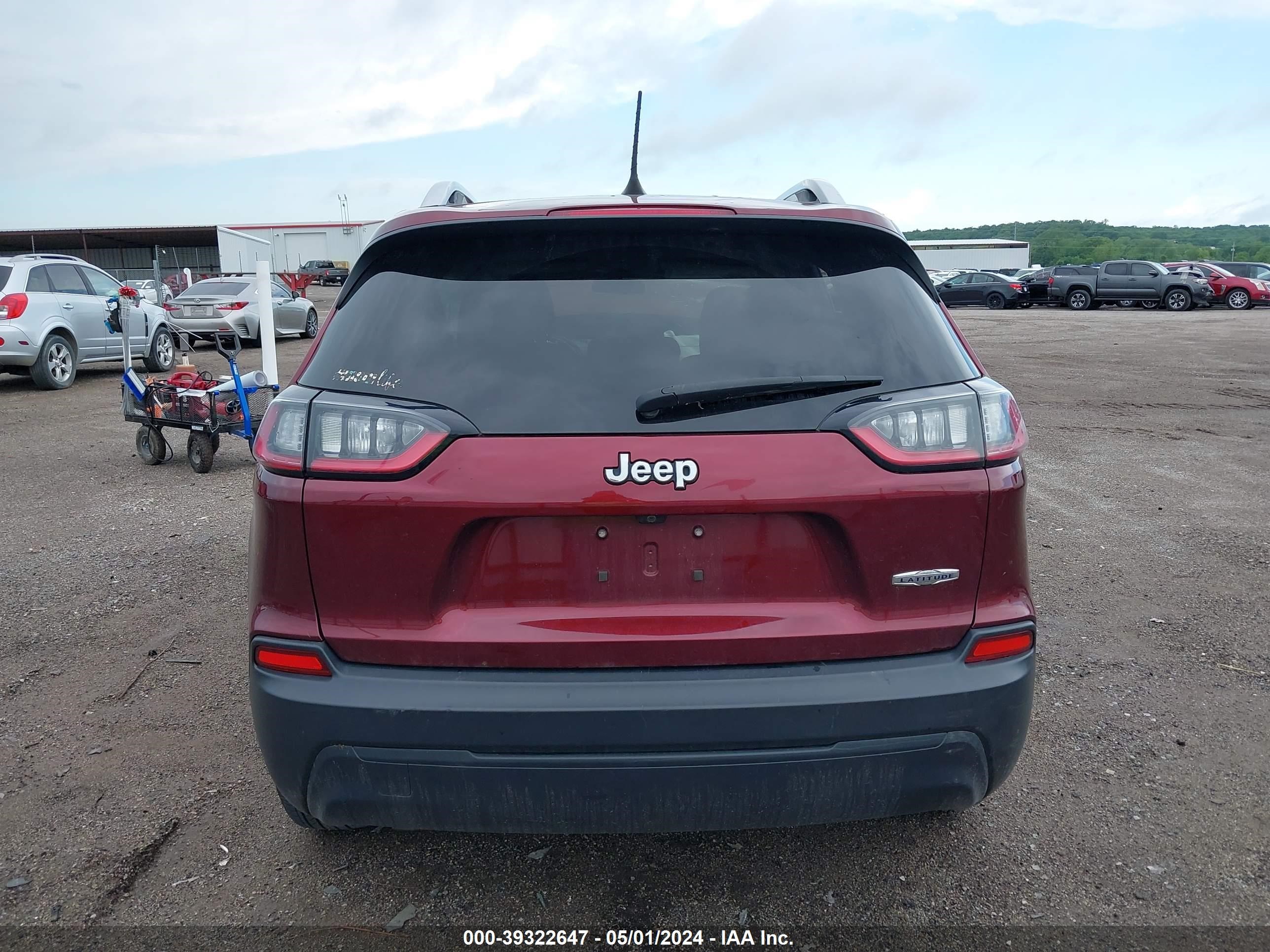 2019 Jeep Cherokee Latitude Fwd vin: 1C4PJLCB6KD146005