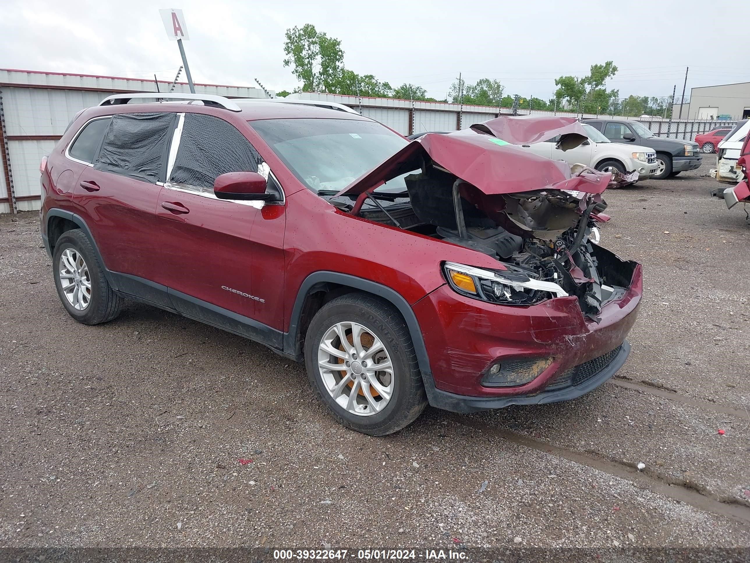 2019 Jeep Cherokee Latitude Fwd vin: 1C4PJLCB6KD146005