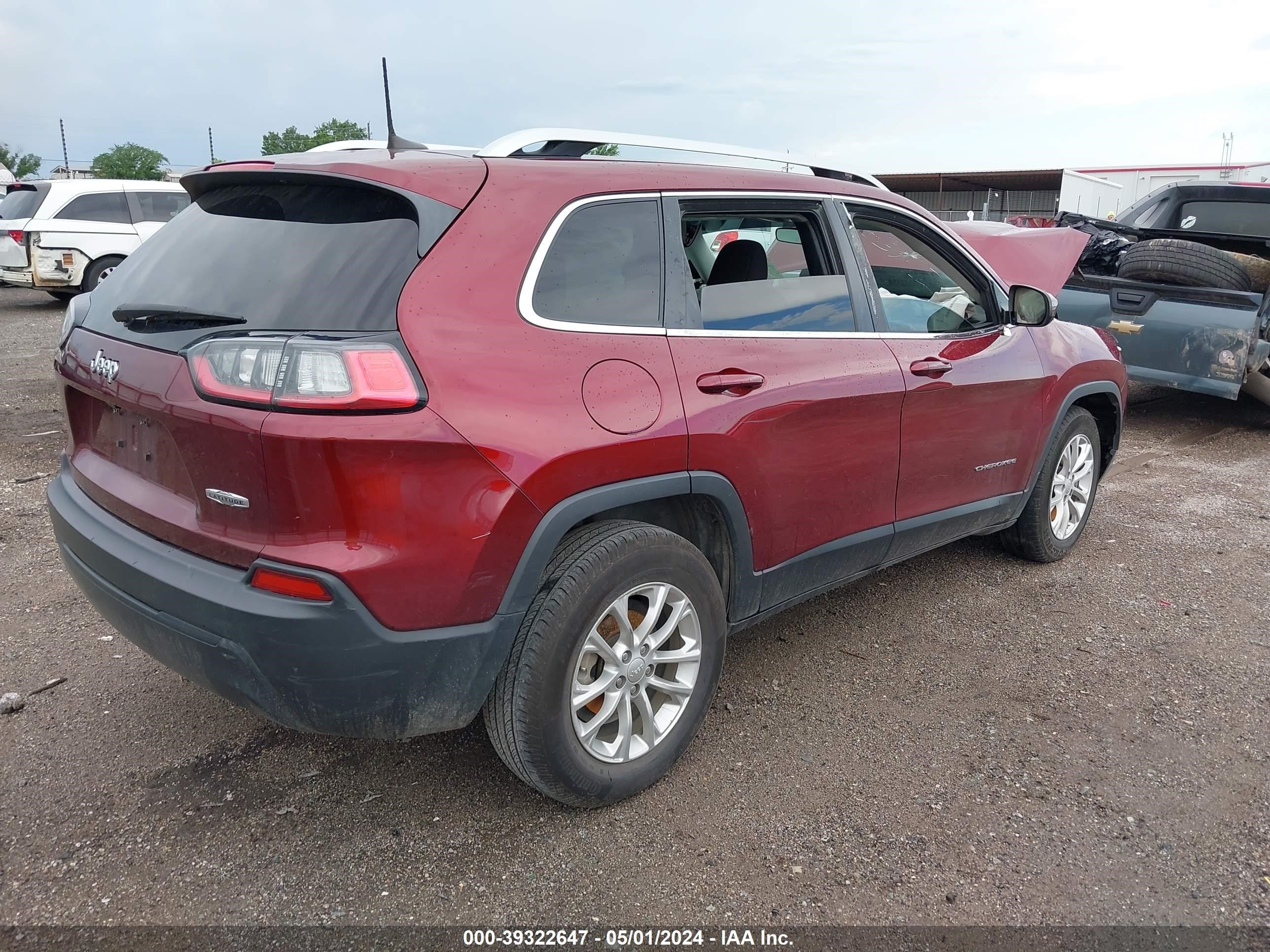 2019 Jeep Cherokee Latitude Fwd vin: 1C4PJLCB6KD146005