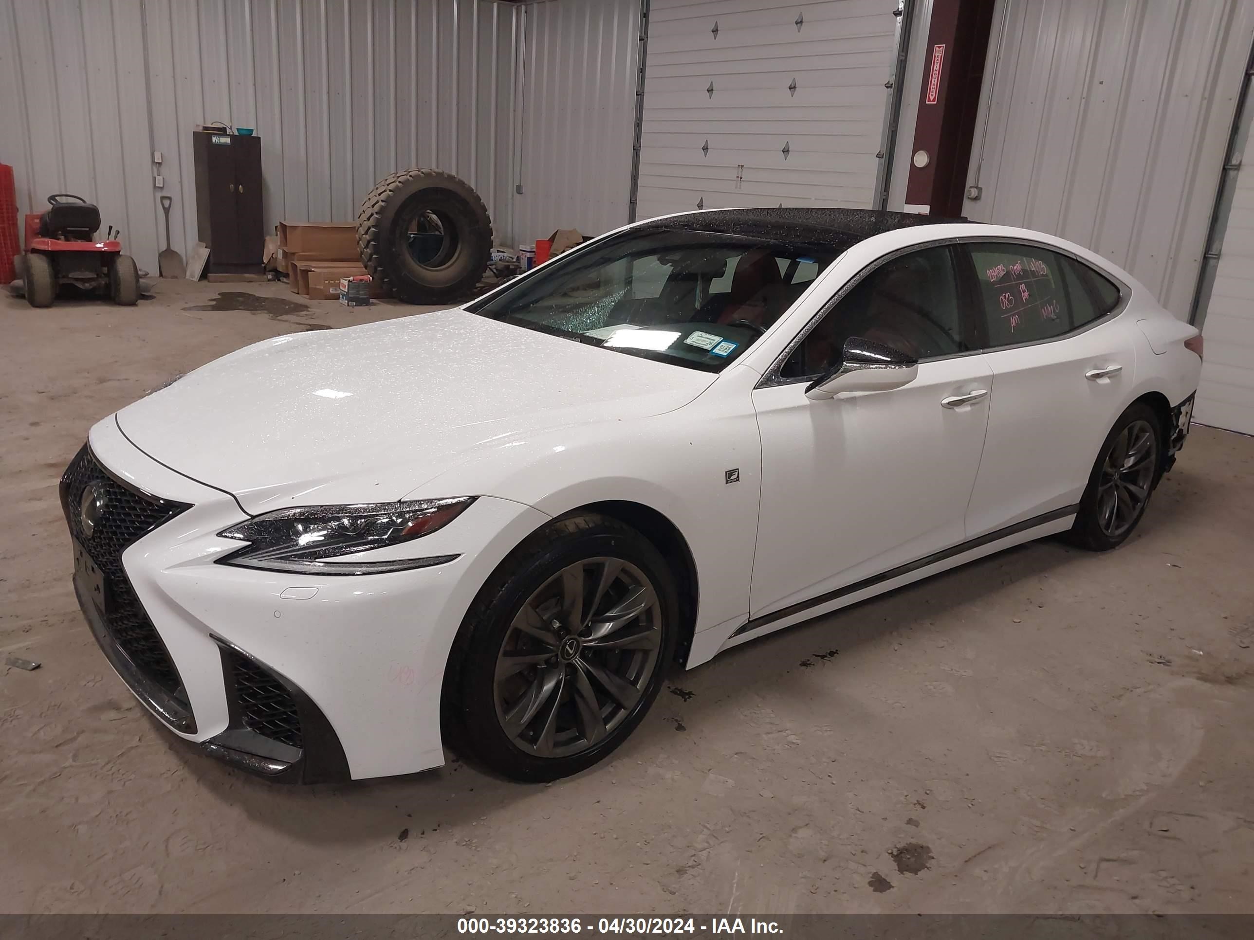 2018 Lexus Ls 500 F Sport vin: JTHC51FF4J5000134