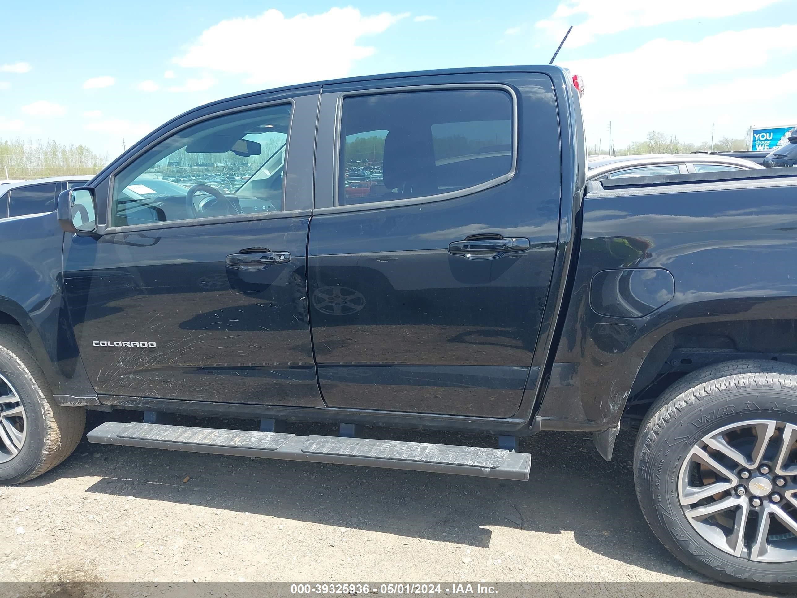 2021 Chevrolet Colorado 4Wd Short Box Lt vin: 1GCGTCEN0M1192810