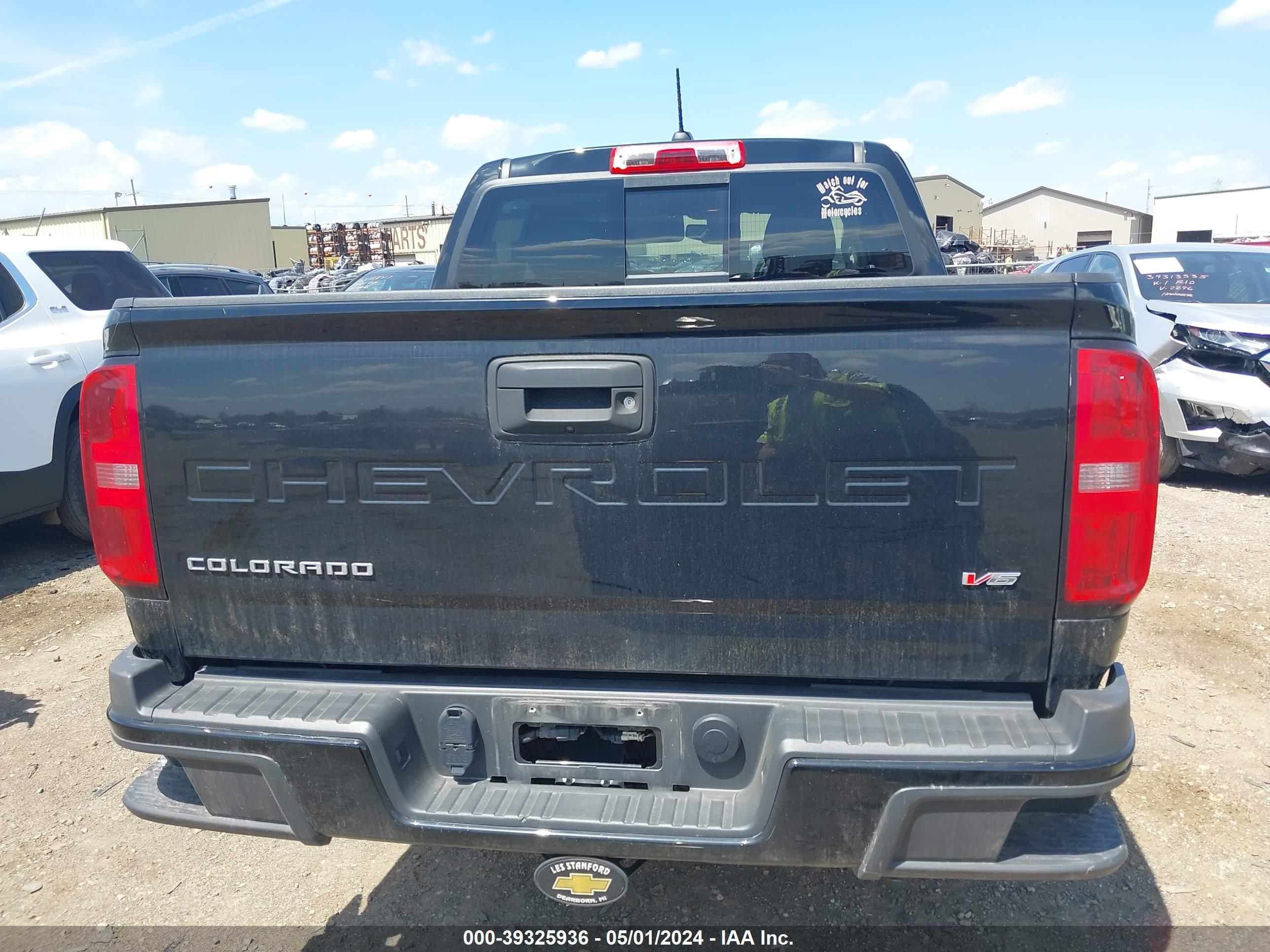 2021 Chevrolet Colorado 4Wd Short Box Lt vin: 1GCGTCEN0M1192810