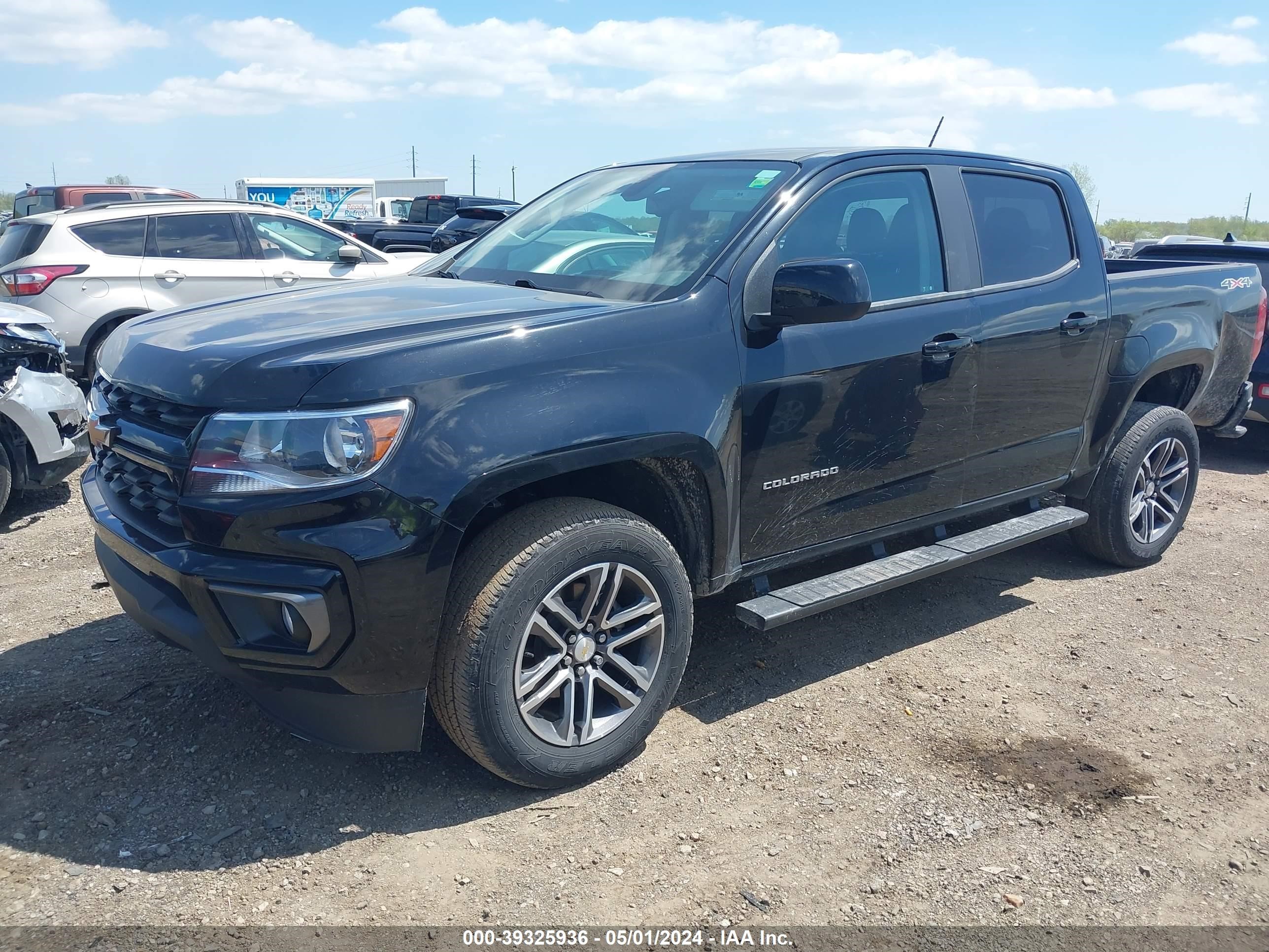 2021 Chevrolet Colorado 4Wd Short Box Lt vin: 1GCGTCEN0M1192810