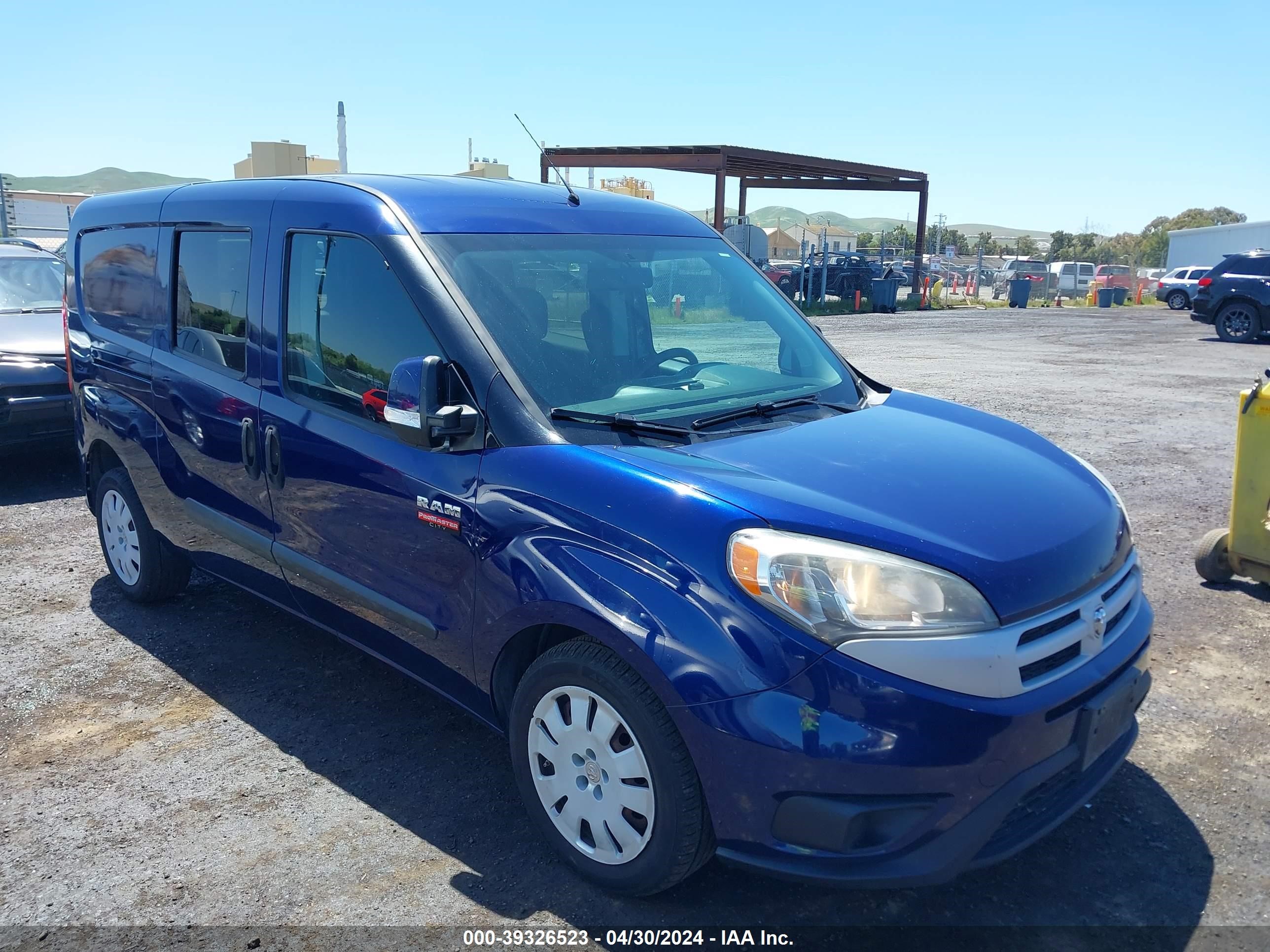 2016 Ram Promaster City Tradesman Slt vin: ZFBERFBT2G6B21518