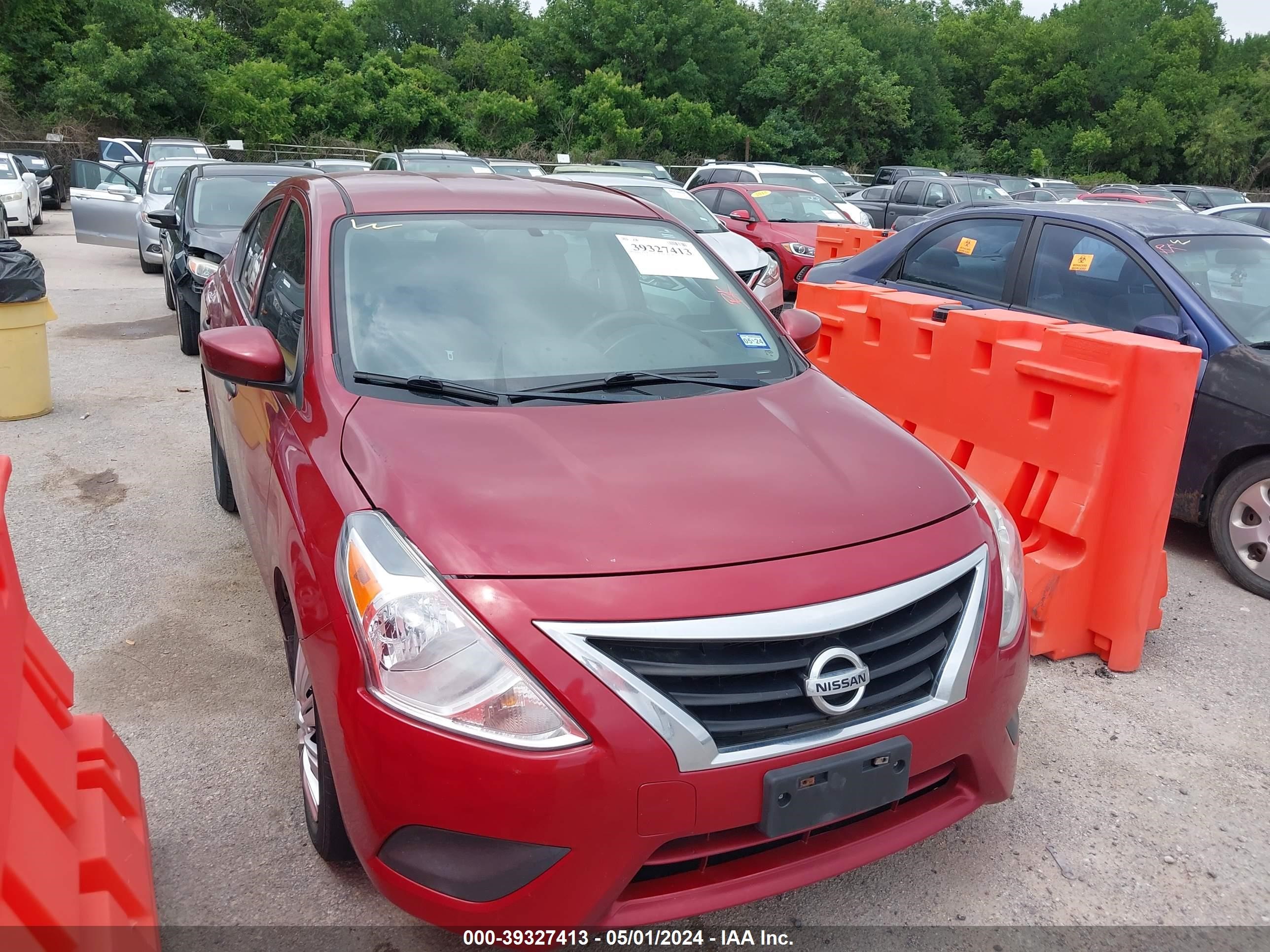 2017 Nissan Versa 1.6 S+ vin: 3N1CN7AP0HL859027