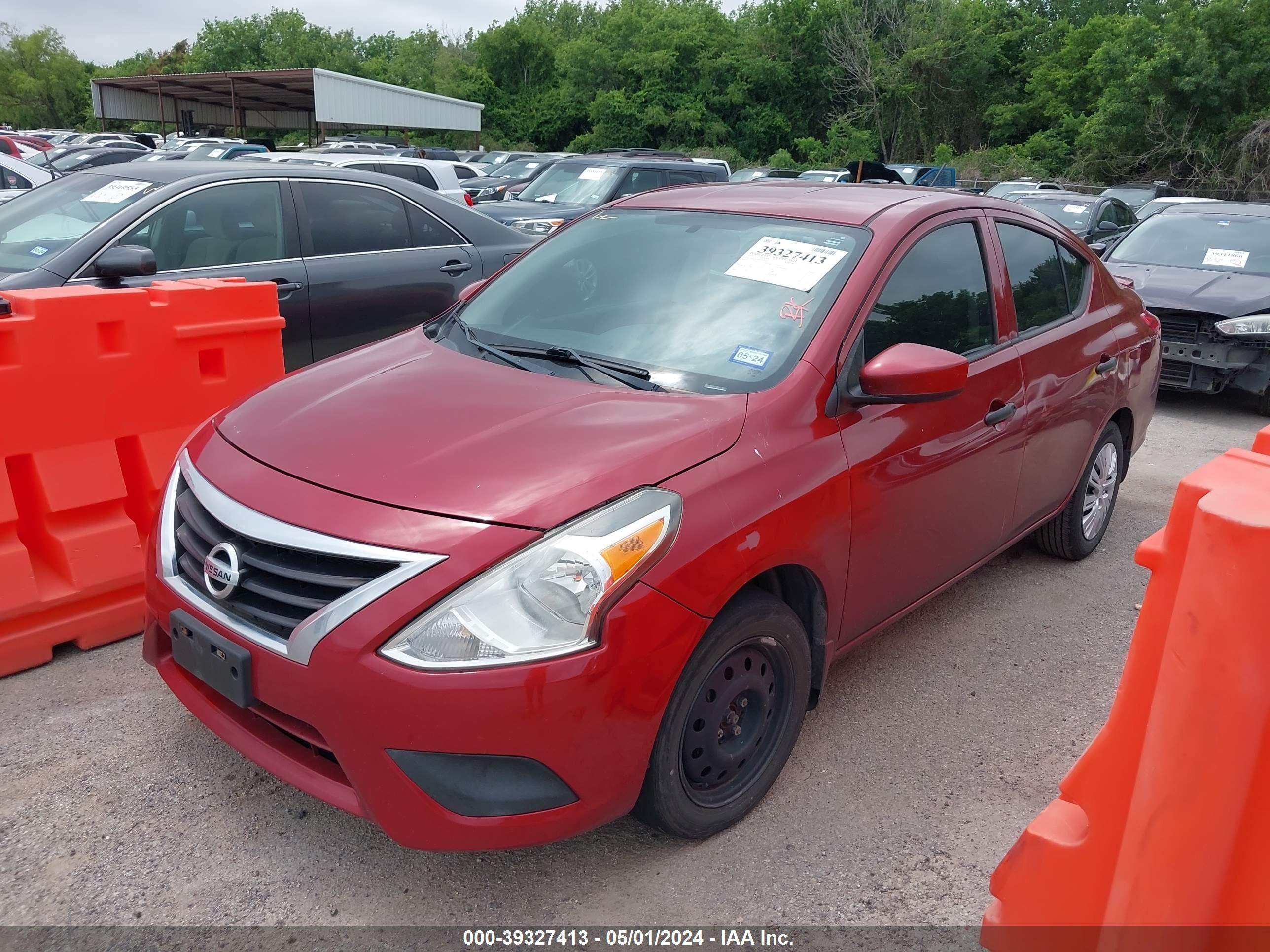 2017 Nissan Versa 1.6 S+ vin: 3N1CN7AP0HL859027