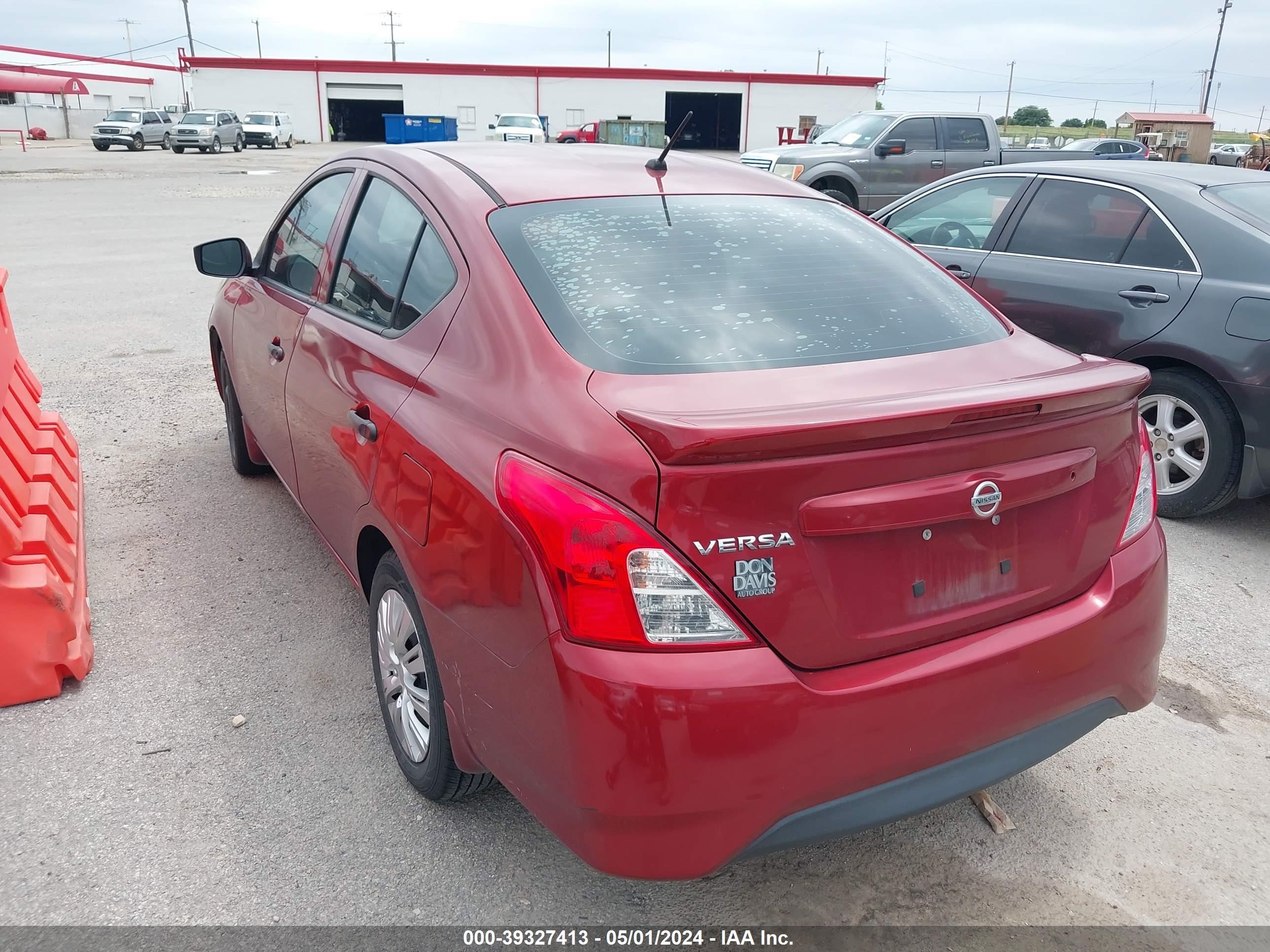 2017 Nissan Versa 1.6 S+ vin: 3N1CN7AP0HL859027