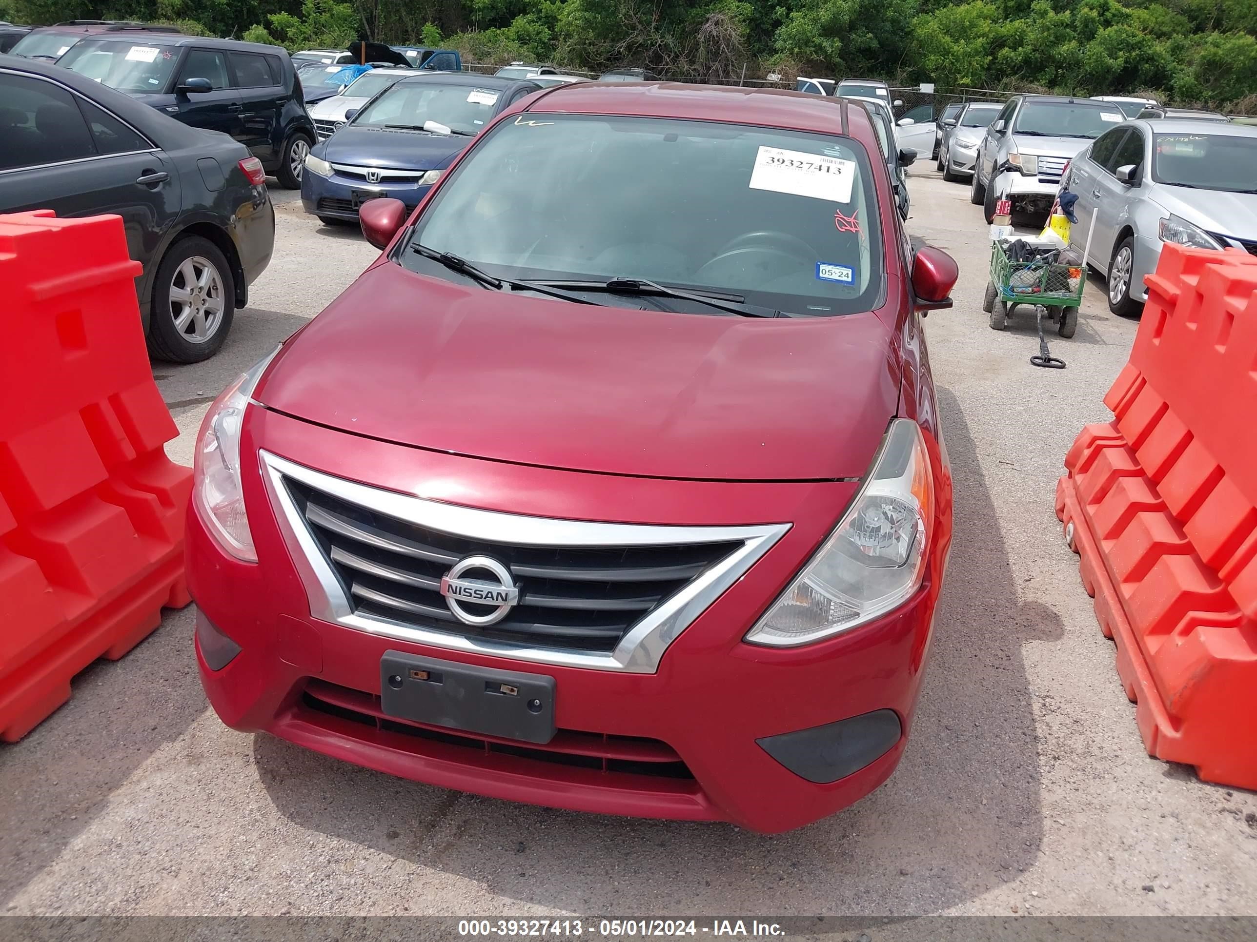 2017 Nissan Versa 1.6 S+ vin: 3N1CN7AP0HL859027